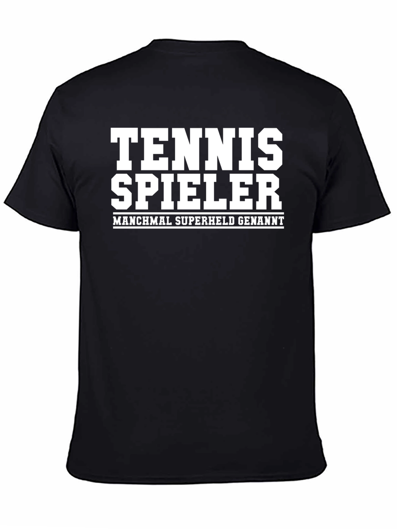 Tennis Player Superhero T-Shirt