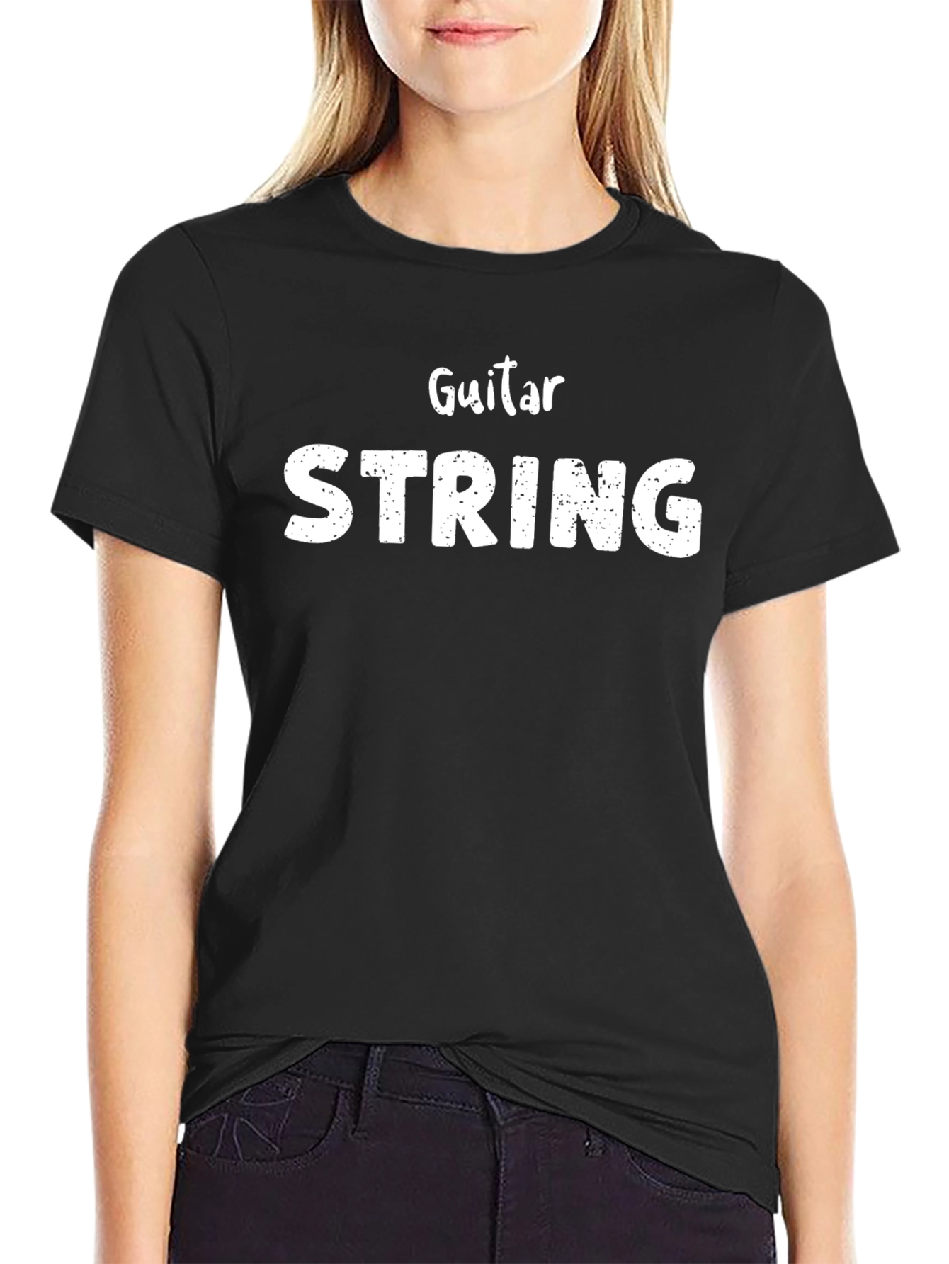 Guitar String Graphic Tee - Musicians Humor