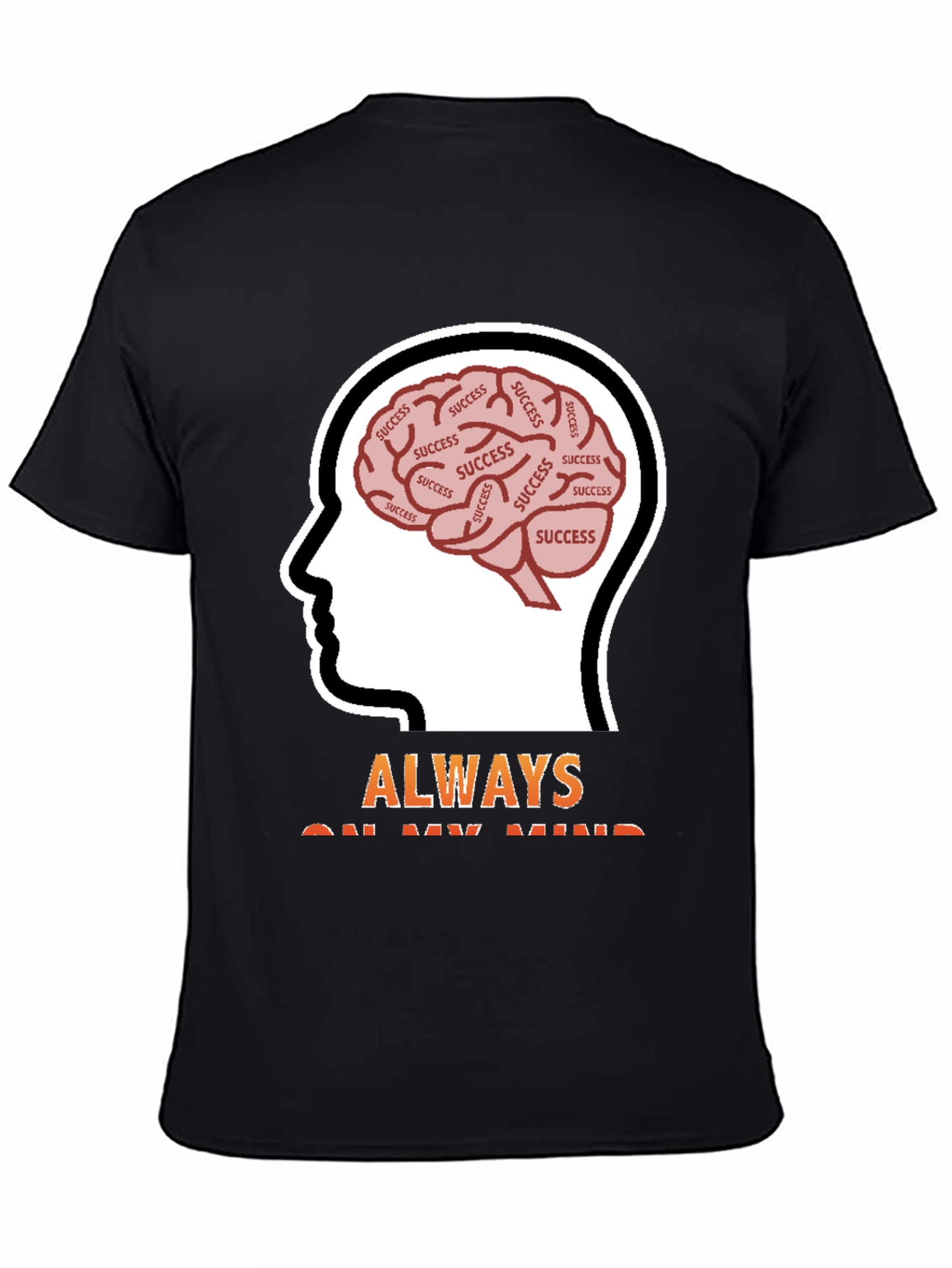 Success Mindset Graphic T-Shirt