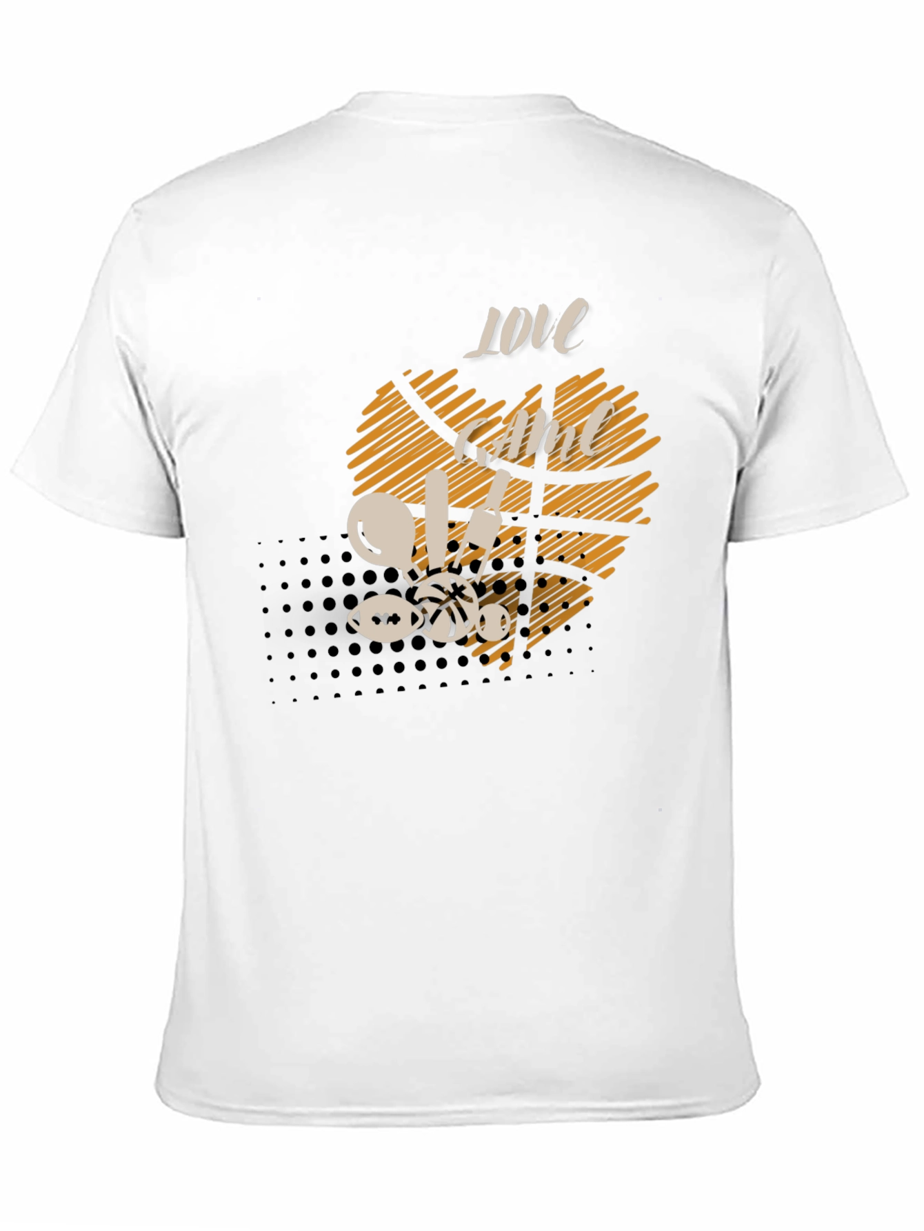 Love the Game Graphic Tee - Black