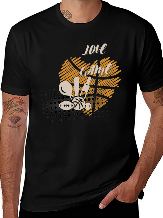 Love the Game Graphic Tee - Black