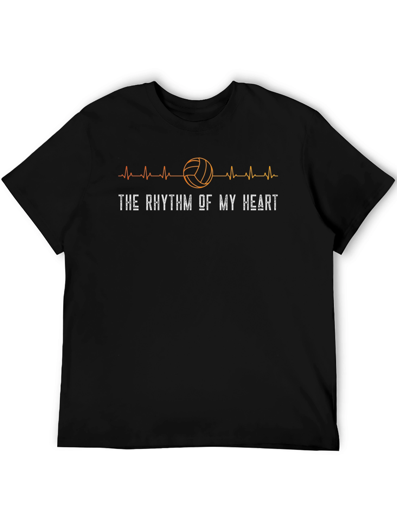 Volleyball Heartbeat T-Shirt - Passionate Player Tee