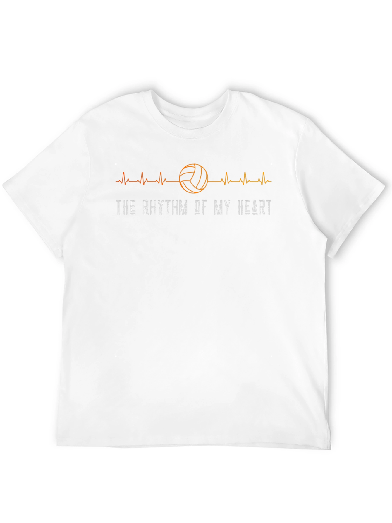 Volleyball Heartbeat T-Shirt - Passionate Player Tee