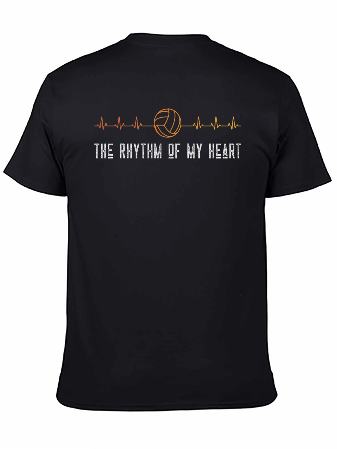 Volleyball Heartbeat T-Shirt - Passionate Player Tee