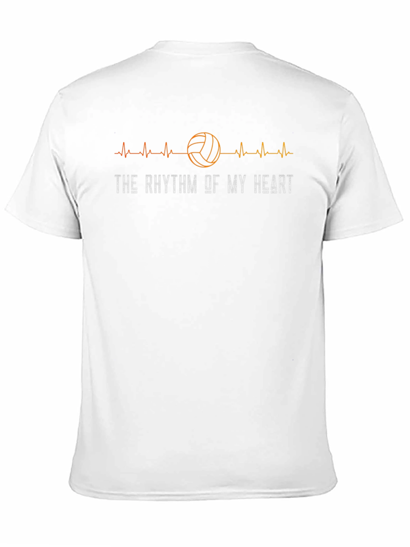 Volleyball Heartbeat T-Shirt - Passionate Player Tee