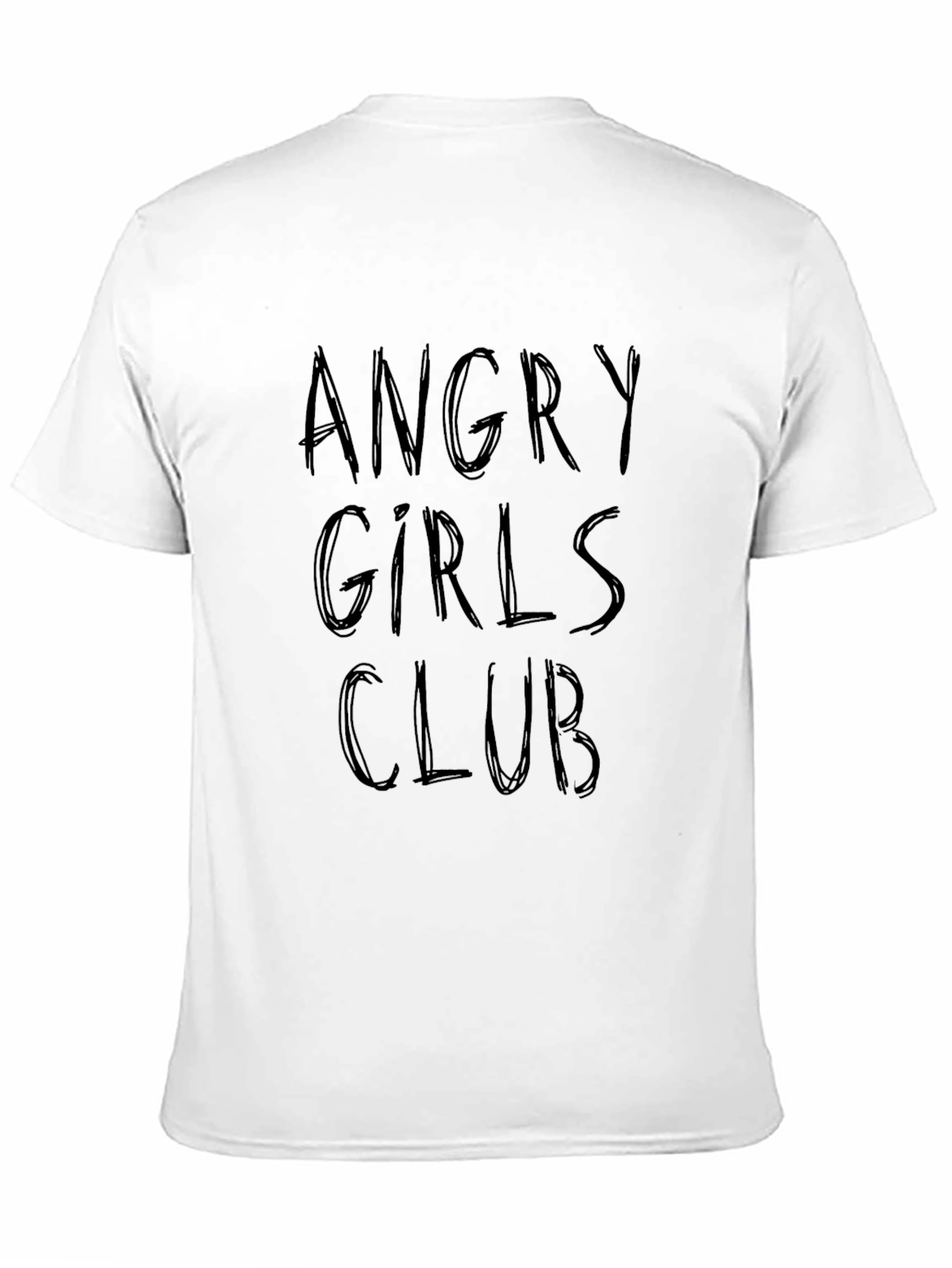 Angry Girls Club Tee - Edgy Graphic T-Shirt