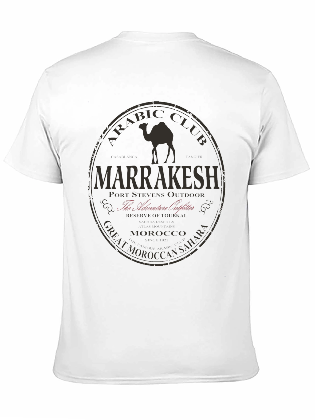 Marrakesh Arabic Club Graphic Tee