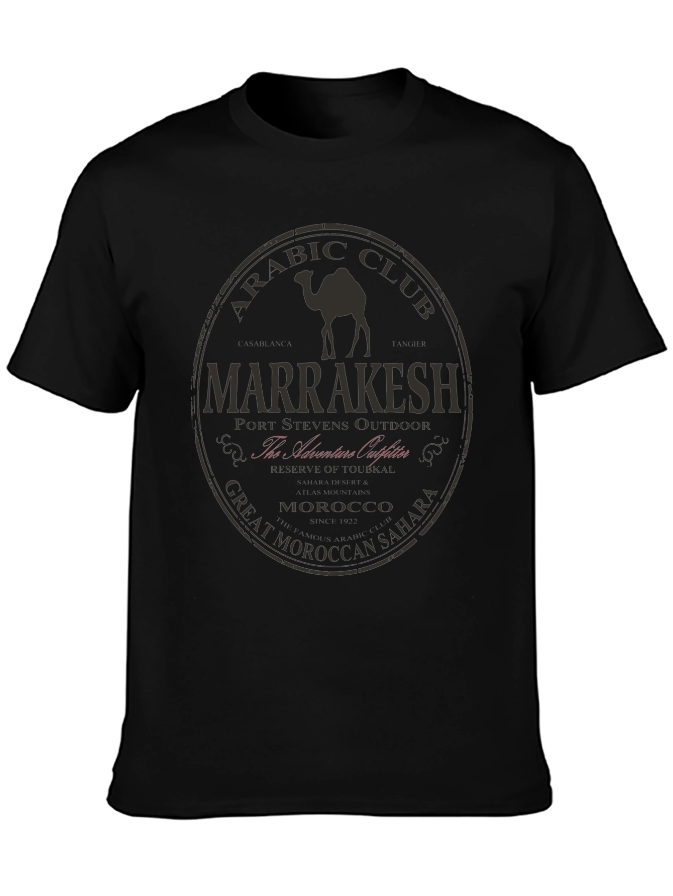 Marrakesh Arabic Club Graphic Tee