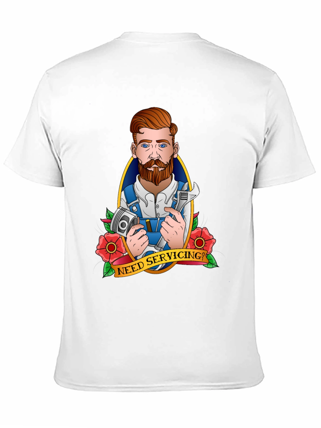 Need Servicing? Mechanic Graphic Tee