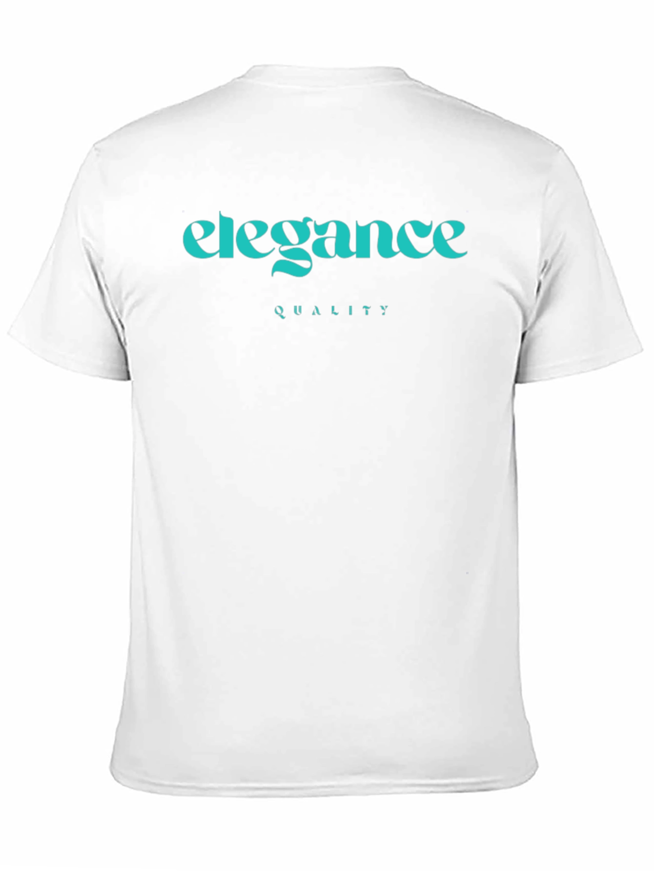 Elegance & Quality Black Graphic Tee - Stylish Menswear