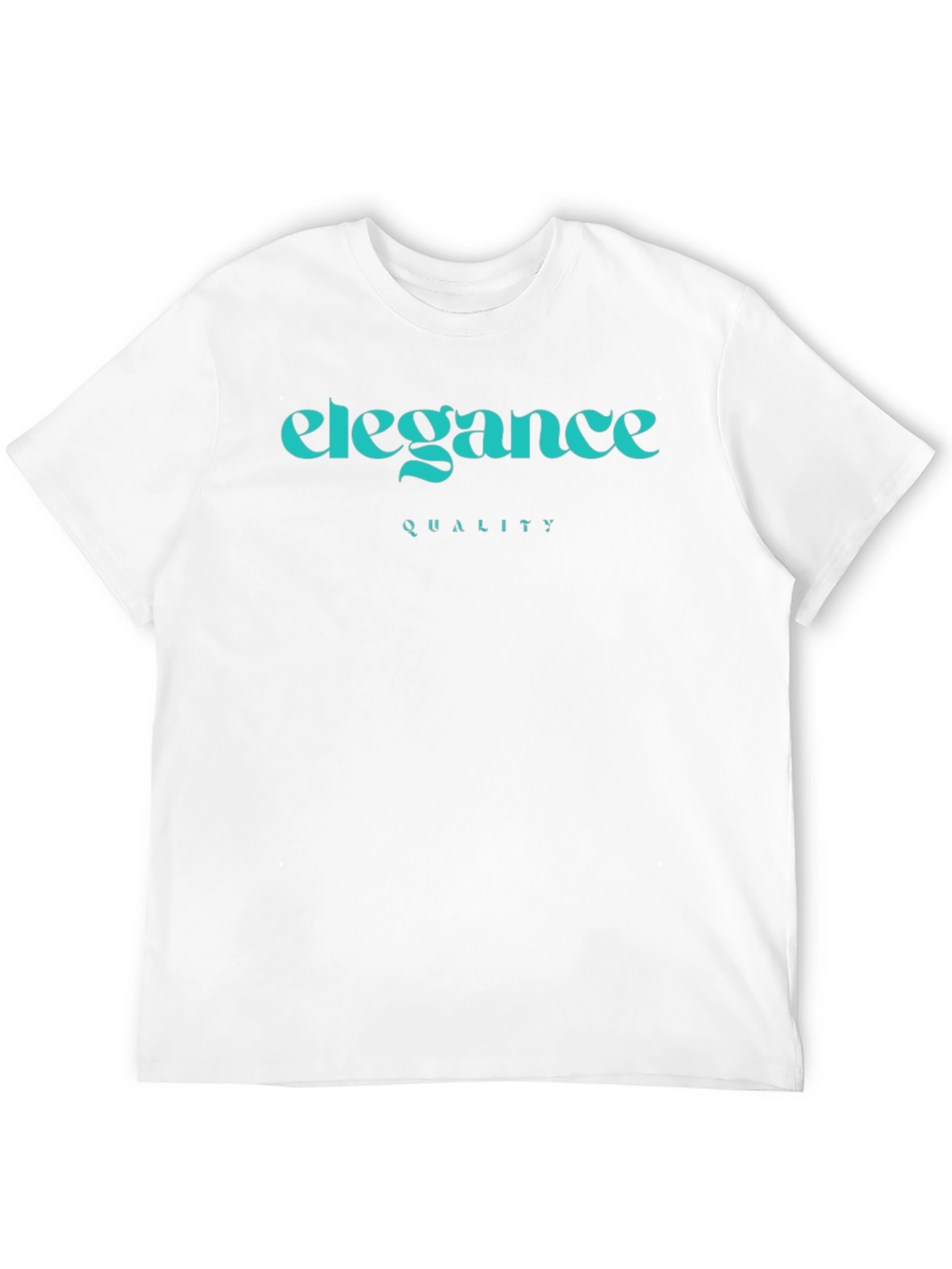 Elegance & Quality Black Graphic Tee - Stylish Menswear