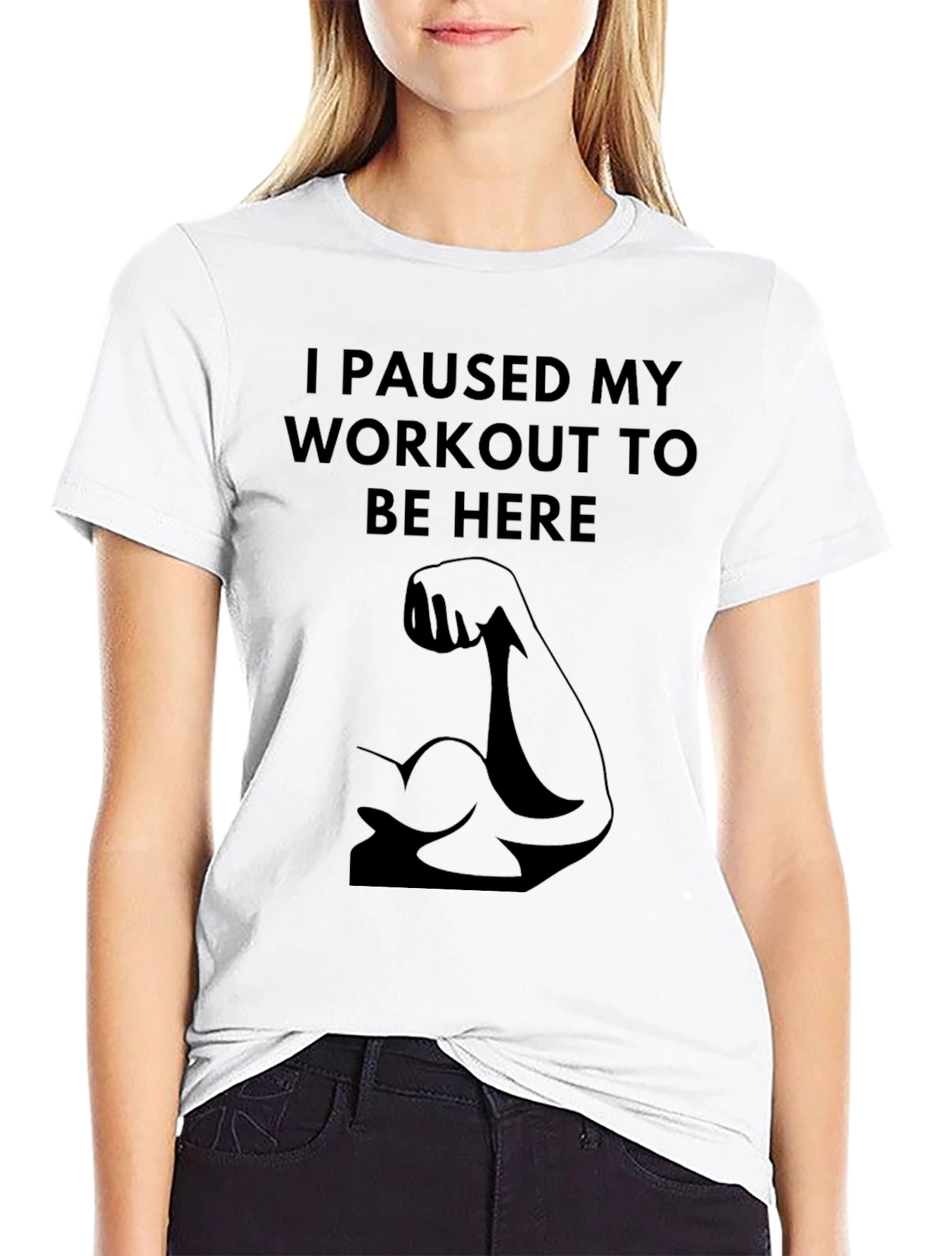 Workout Interrupted Graphic Tee