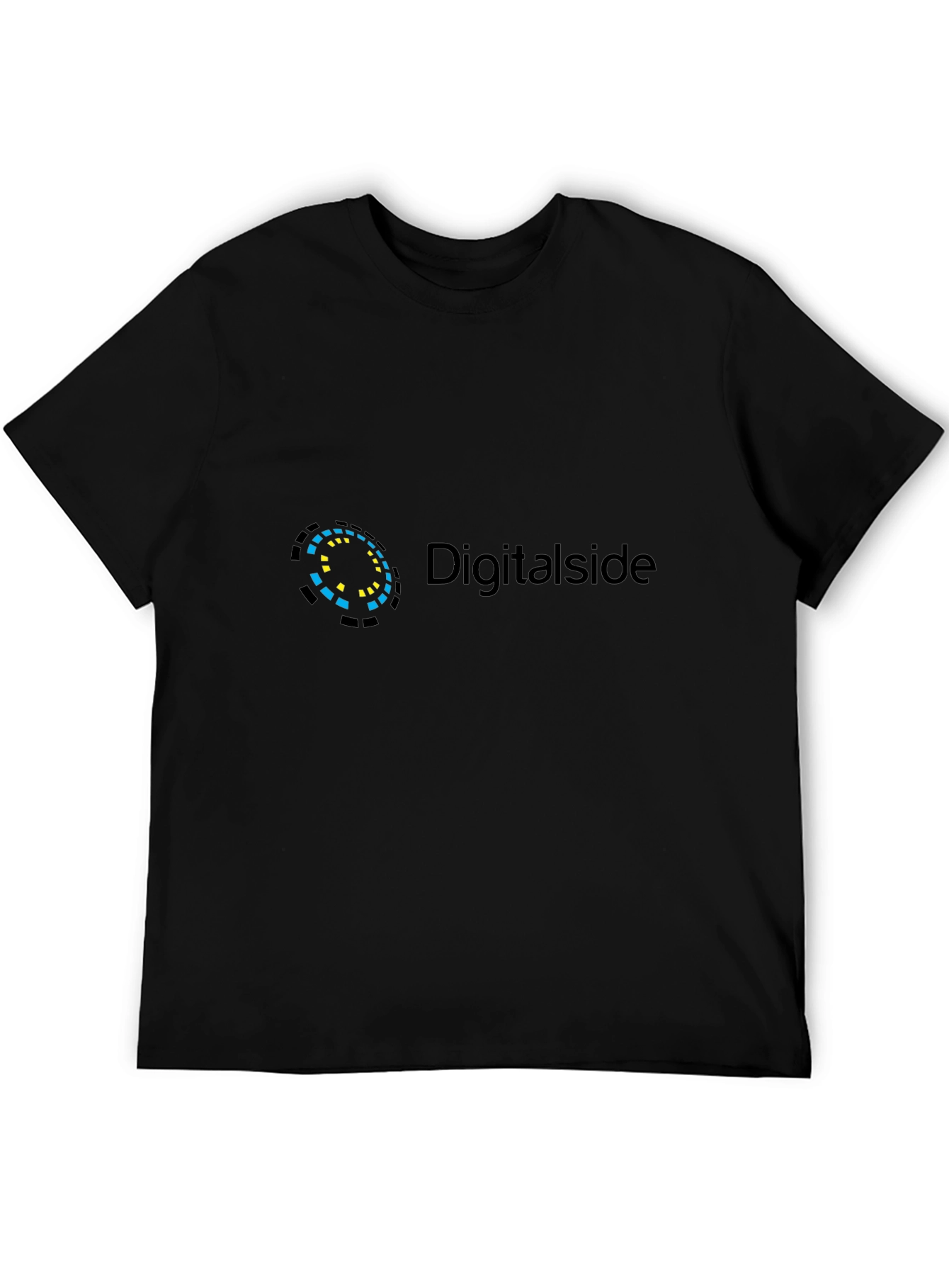 Digital Side Black T-Shirt