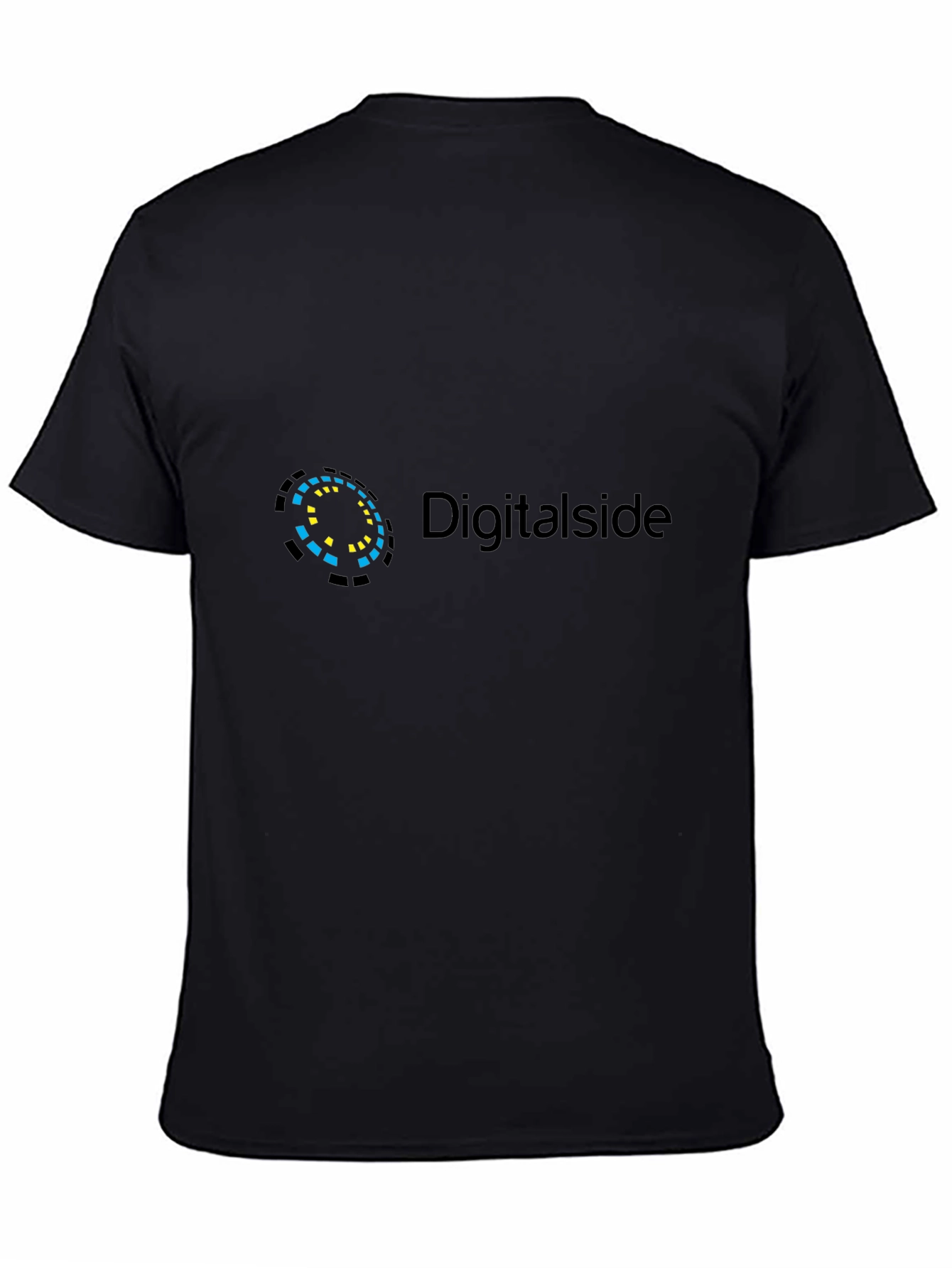 Digital Side Black T-Shirt