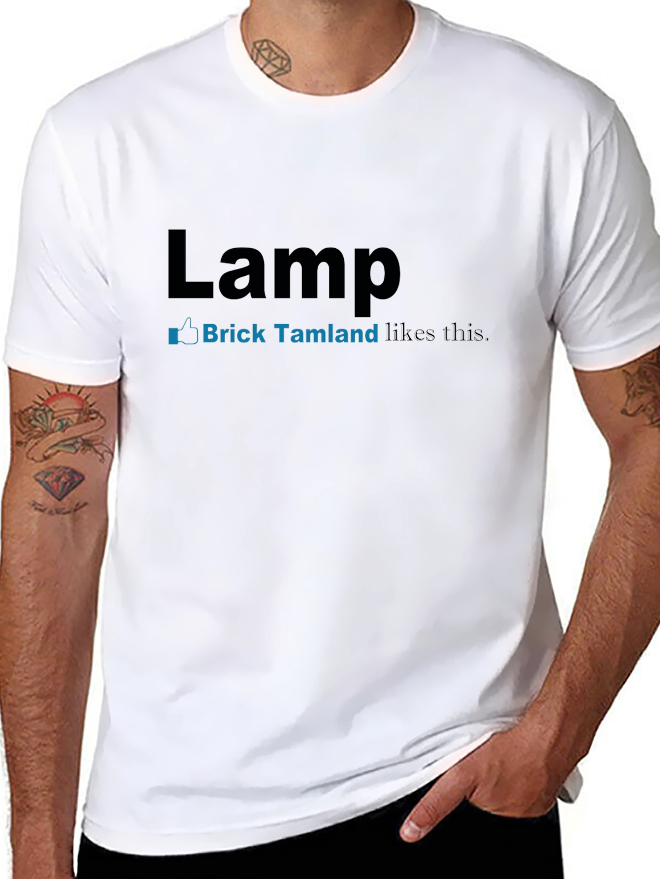 Lamp Brick Tamland T-Shirt