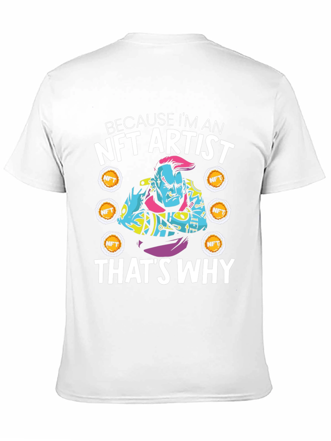 NFT Artist Graphic T-Shirt - Crypto Art Tee