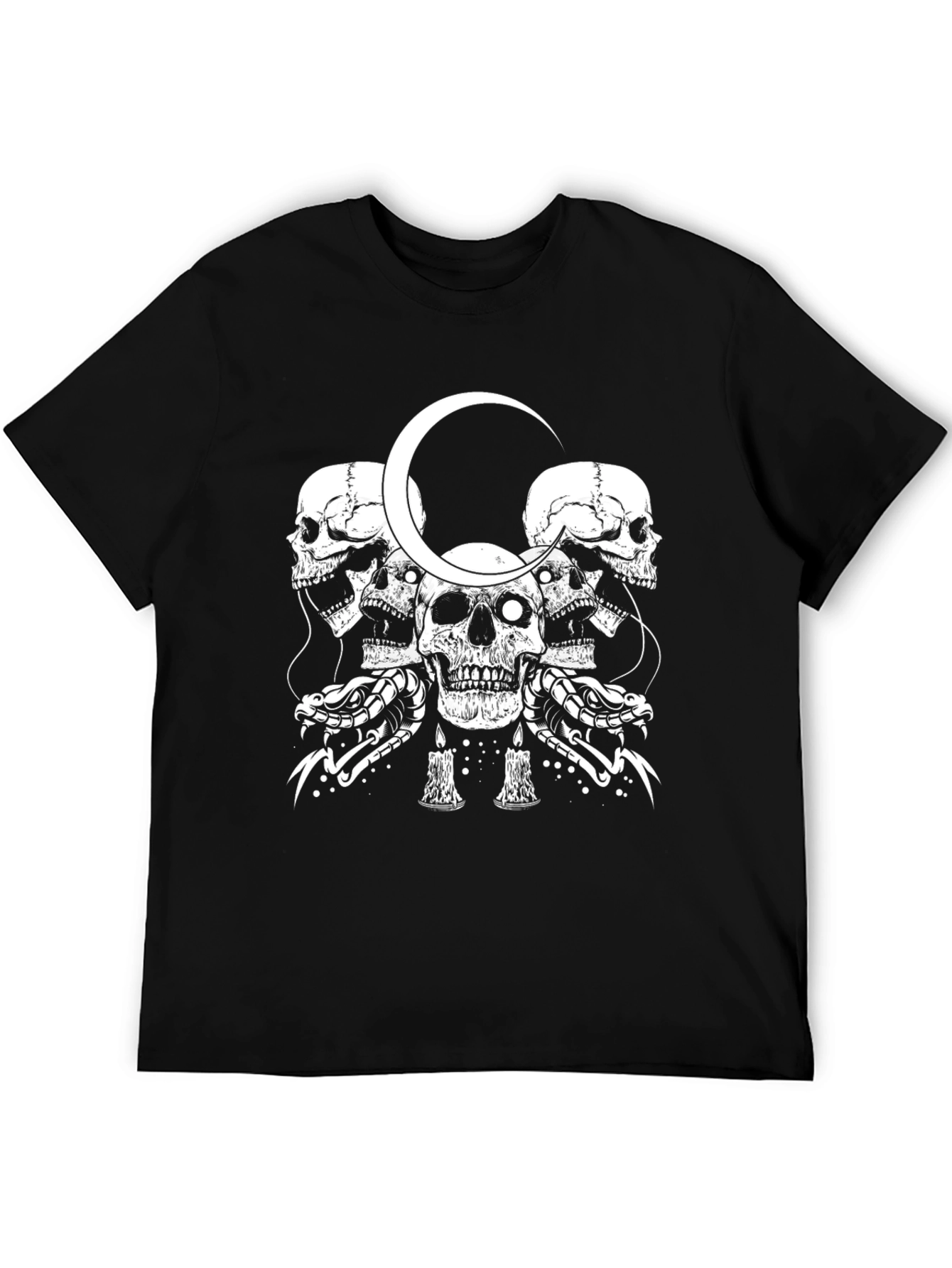 Skull & Serpent Graphic T-Shirt