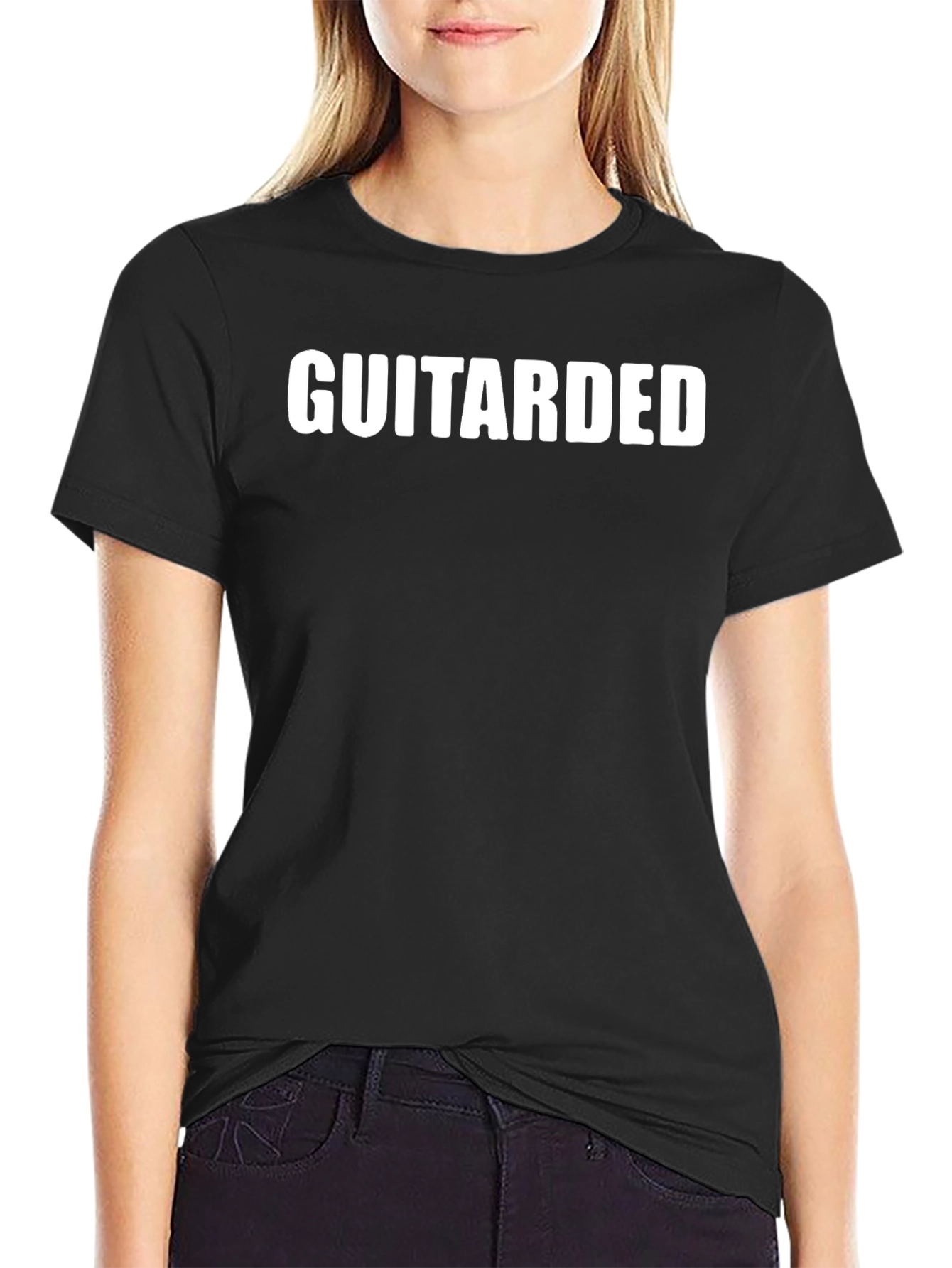 GuitarDed Black Graphic Tee