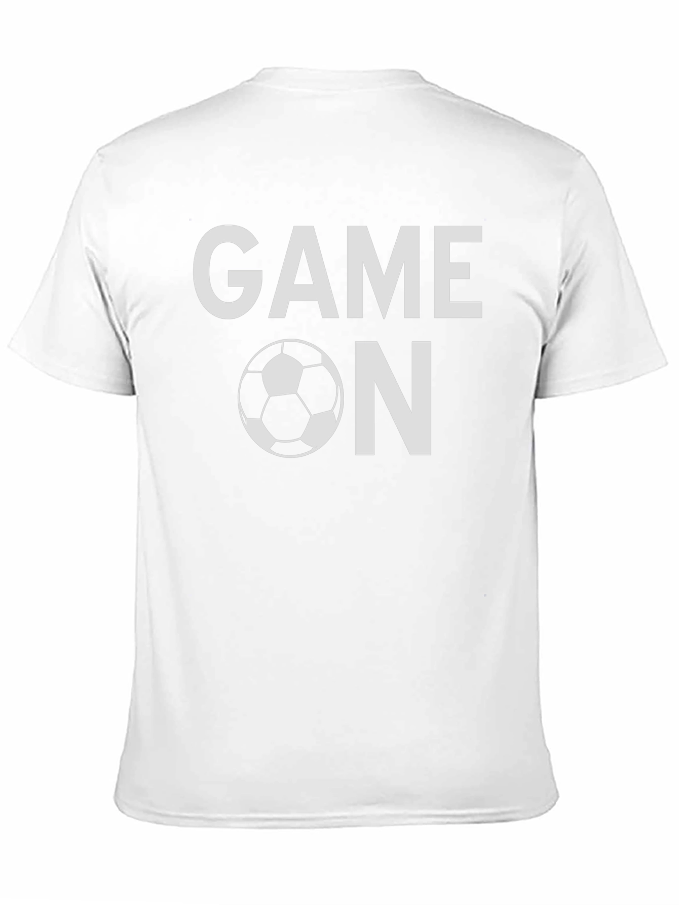 Game On Soccer T-Shirt - Black Classic Fit