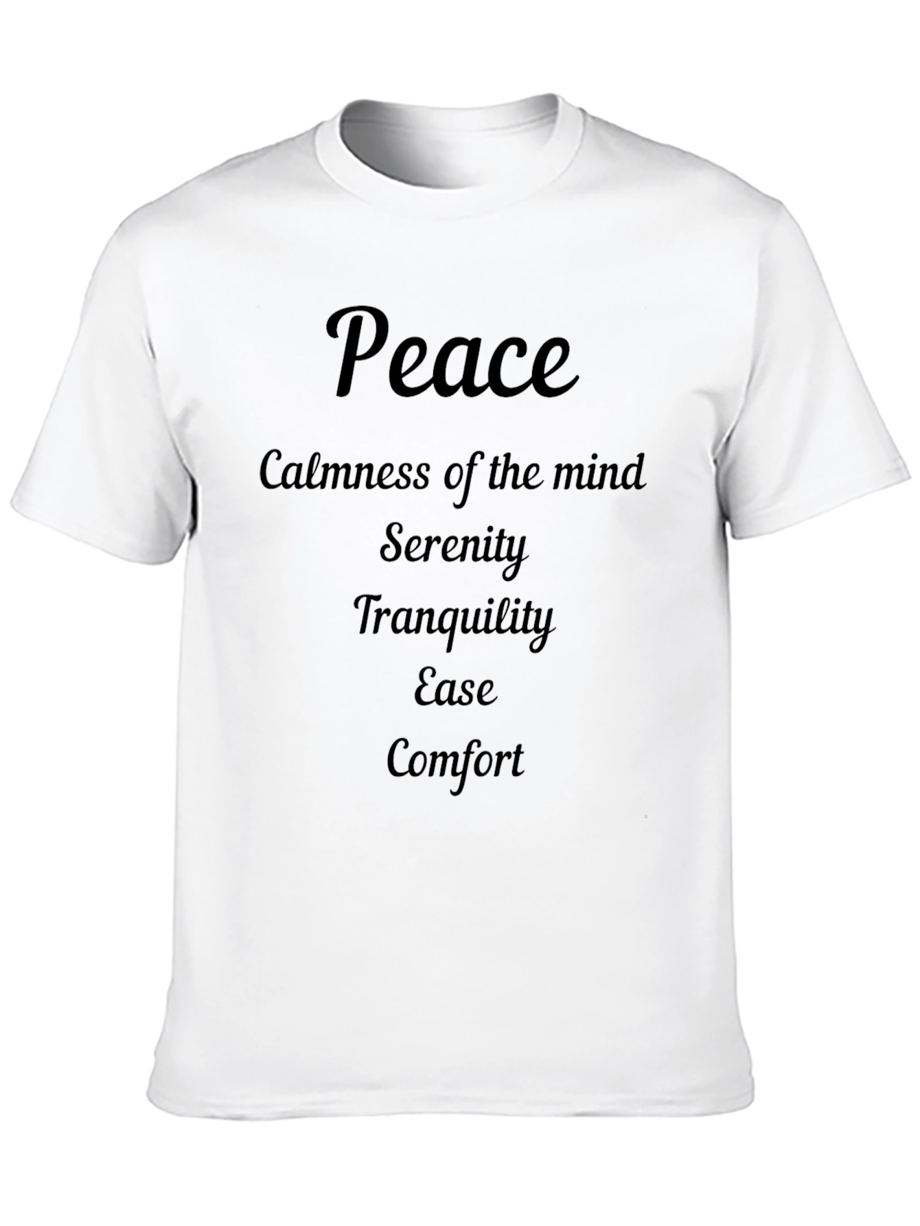 Peace Mindset T-Shirt: Calm Serenity Tee