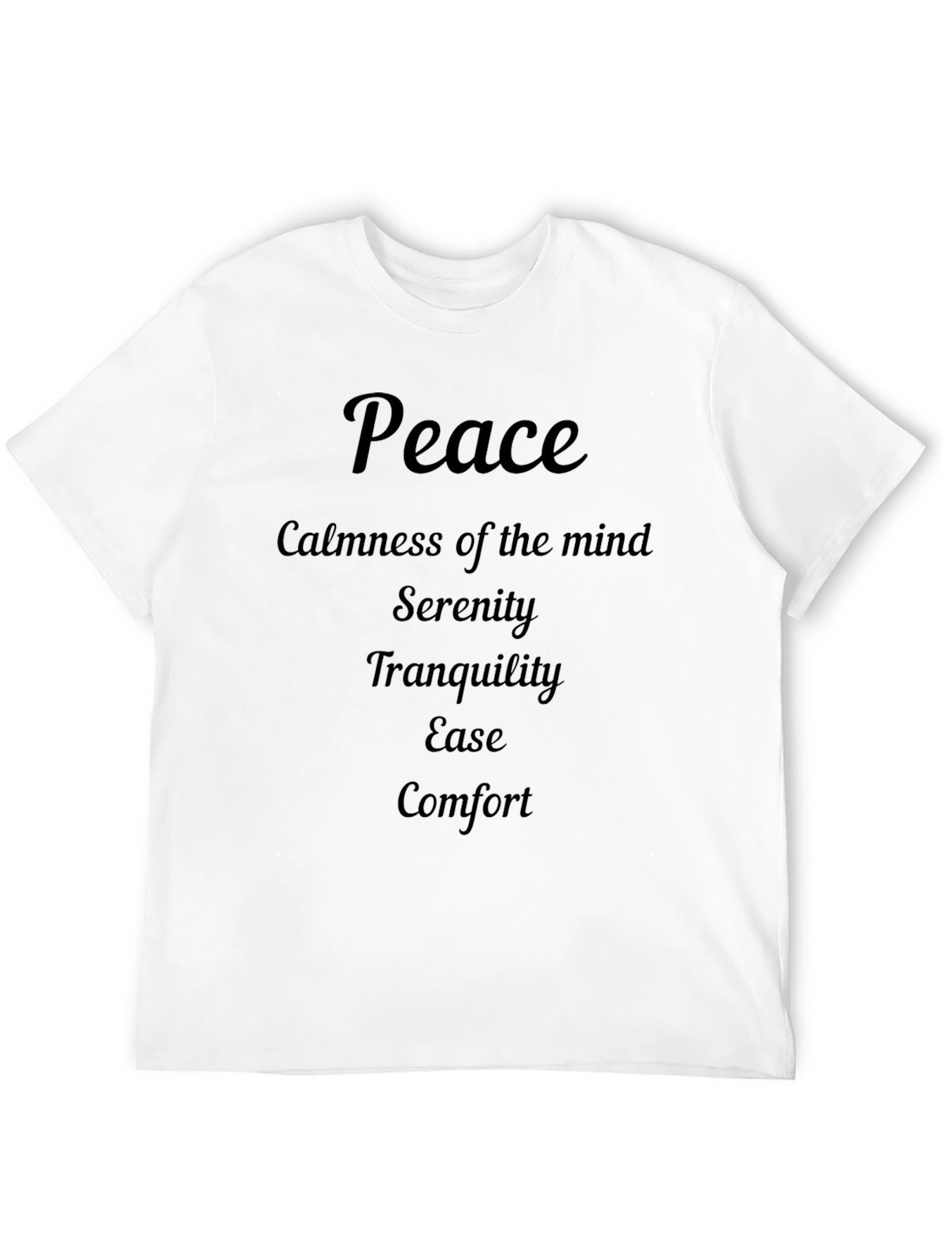 Peace Mindset T-Shirt: Calm Serenity Tee