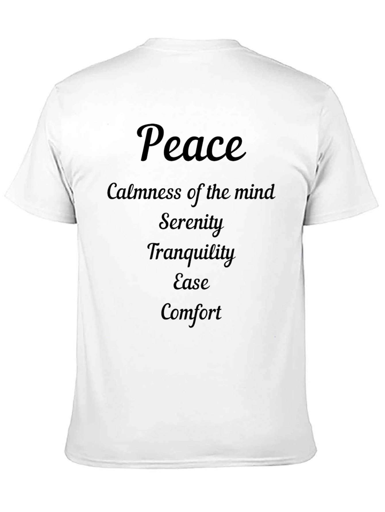 Peace Mindset T-Shirt: Calm Serenity Tee