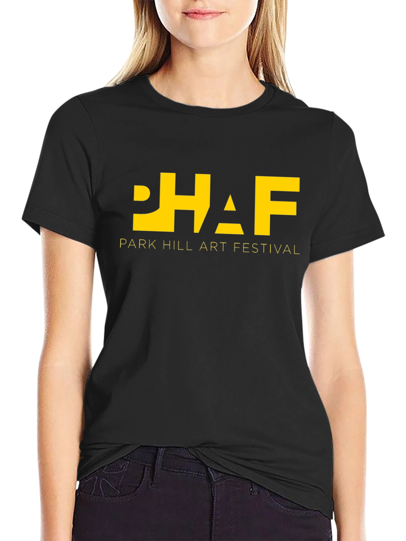 Park Hill Art Festival Black Graphic T-Shirt
