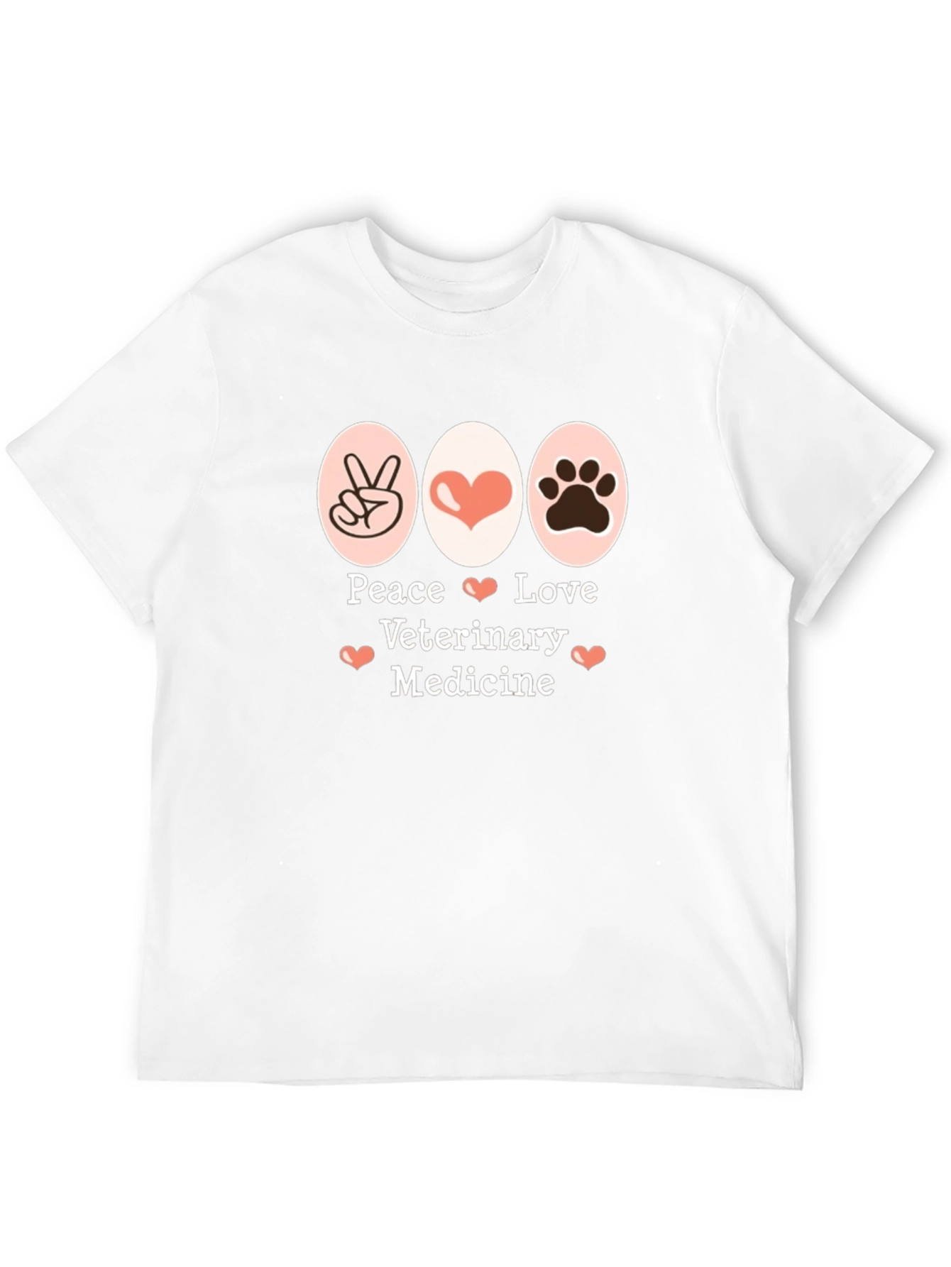 Peace Love Veterinary Medicine T-Shirt