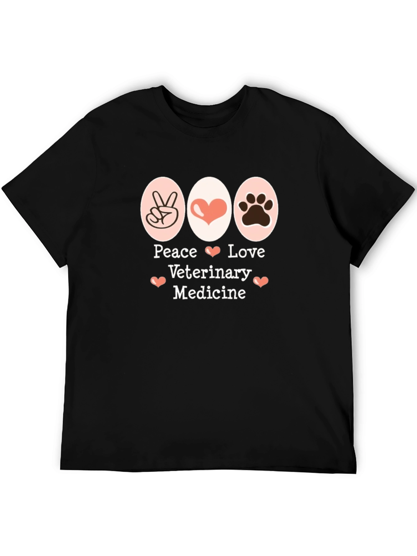 Peace Love Veterinary Medicine T-Shirt
