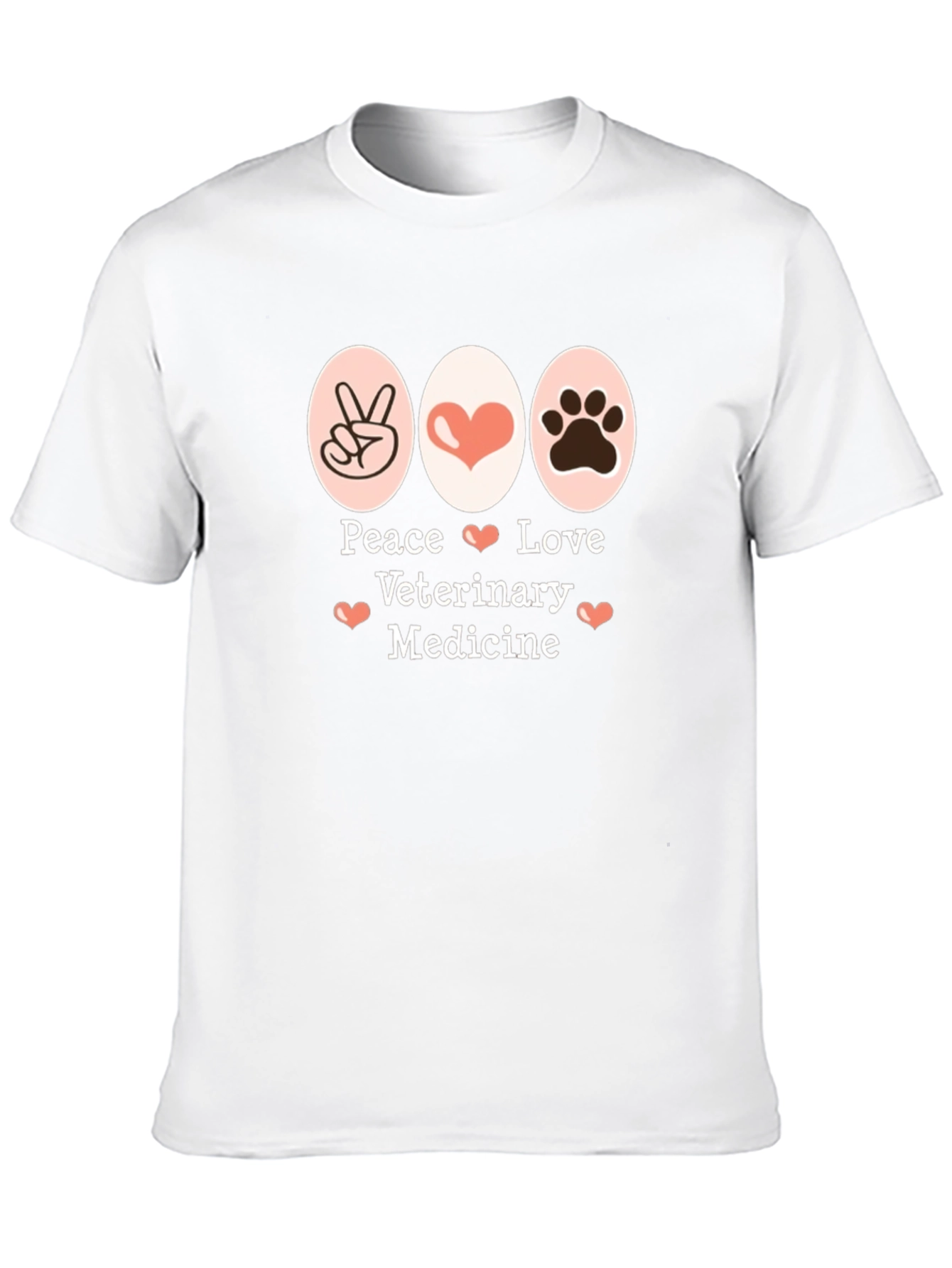 Peace Love Veterinary Medicine T-Shirt
