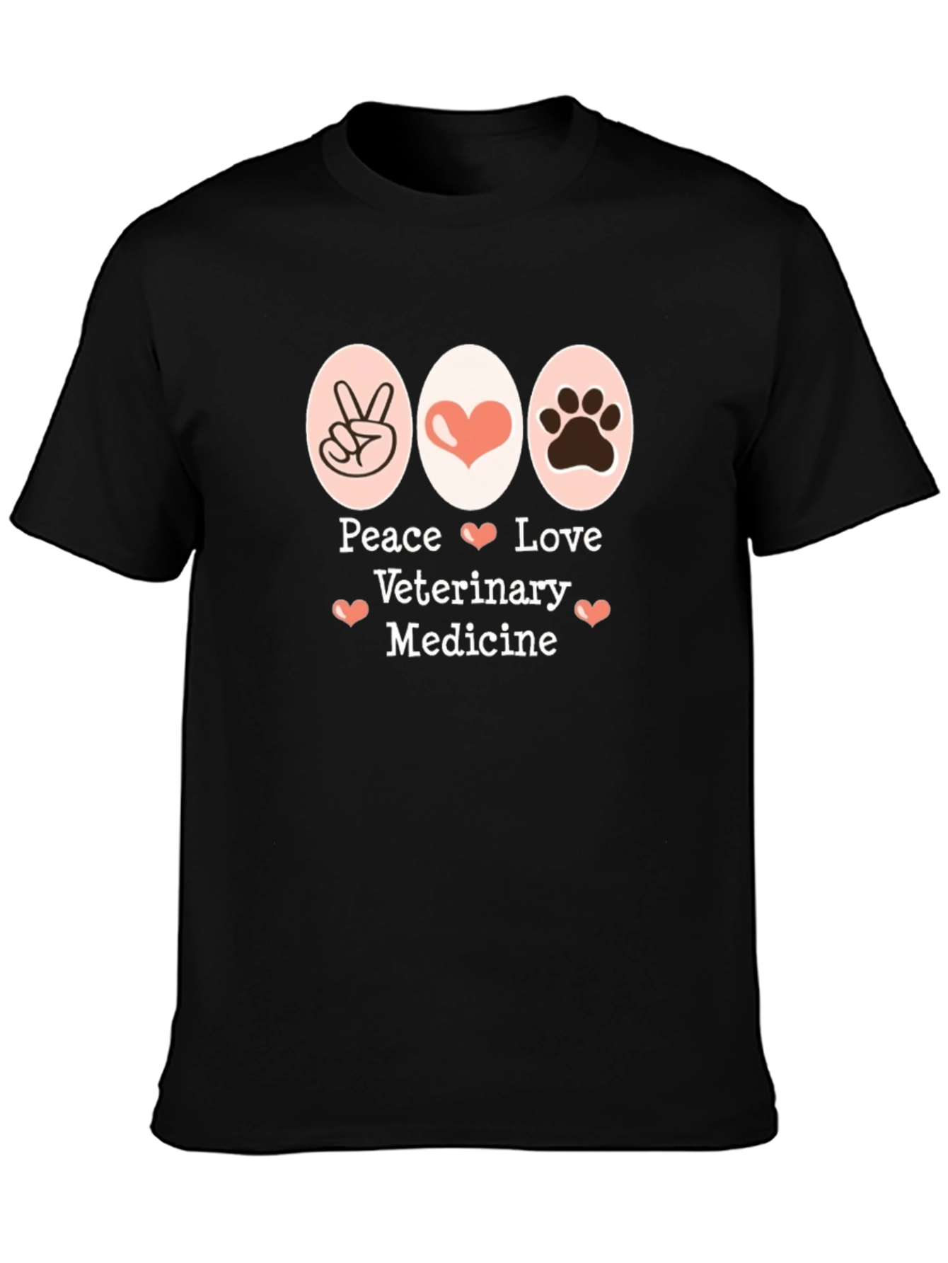 Peace Love Veterinary Medicine T-Shirt