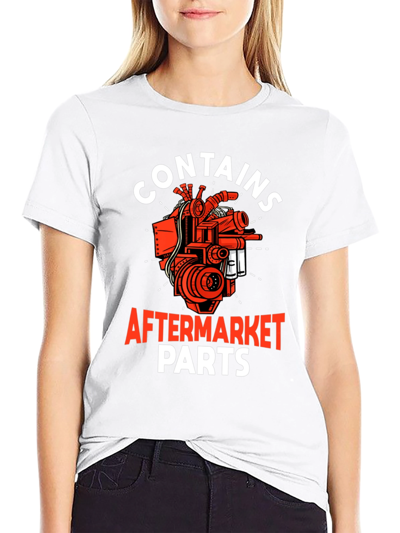 Contains Aftermarket Parts T-Shirt - Mechanic Gift