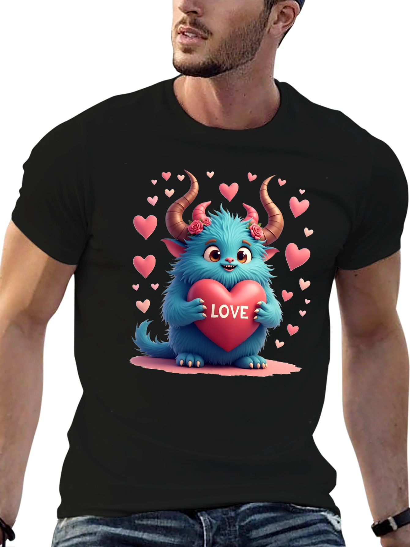 Monster Love T-Shirt - Valentines Day Special