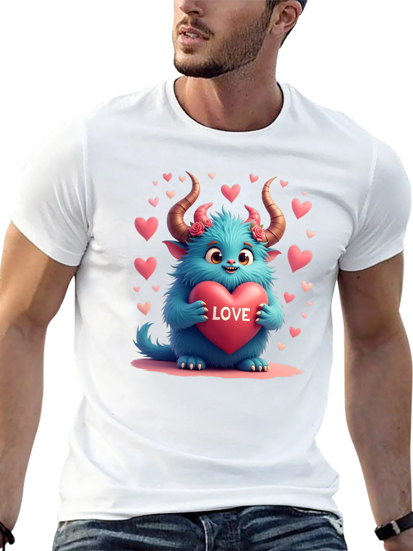 Monster Love T-Shirt - Valentines Day Special