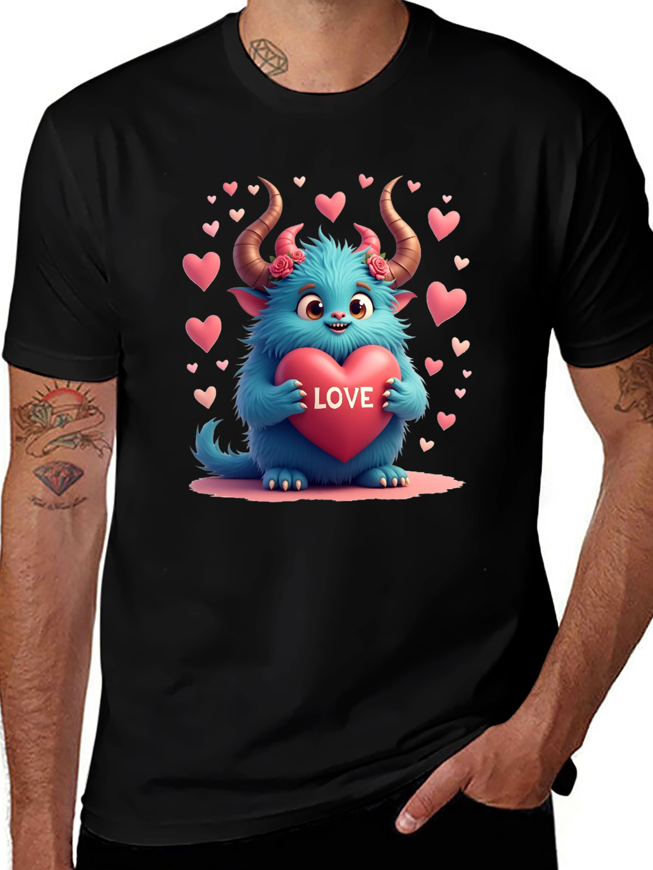 Monster Love T-Shirt - Valentines Day Special