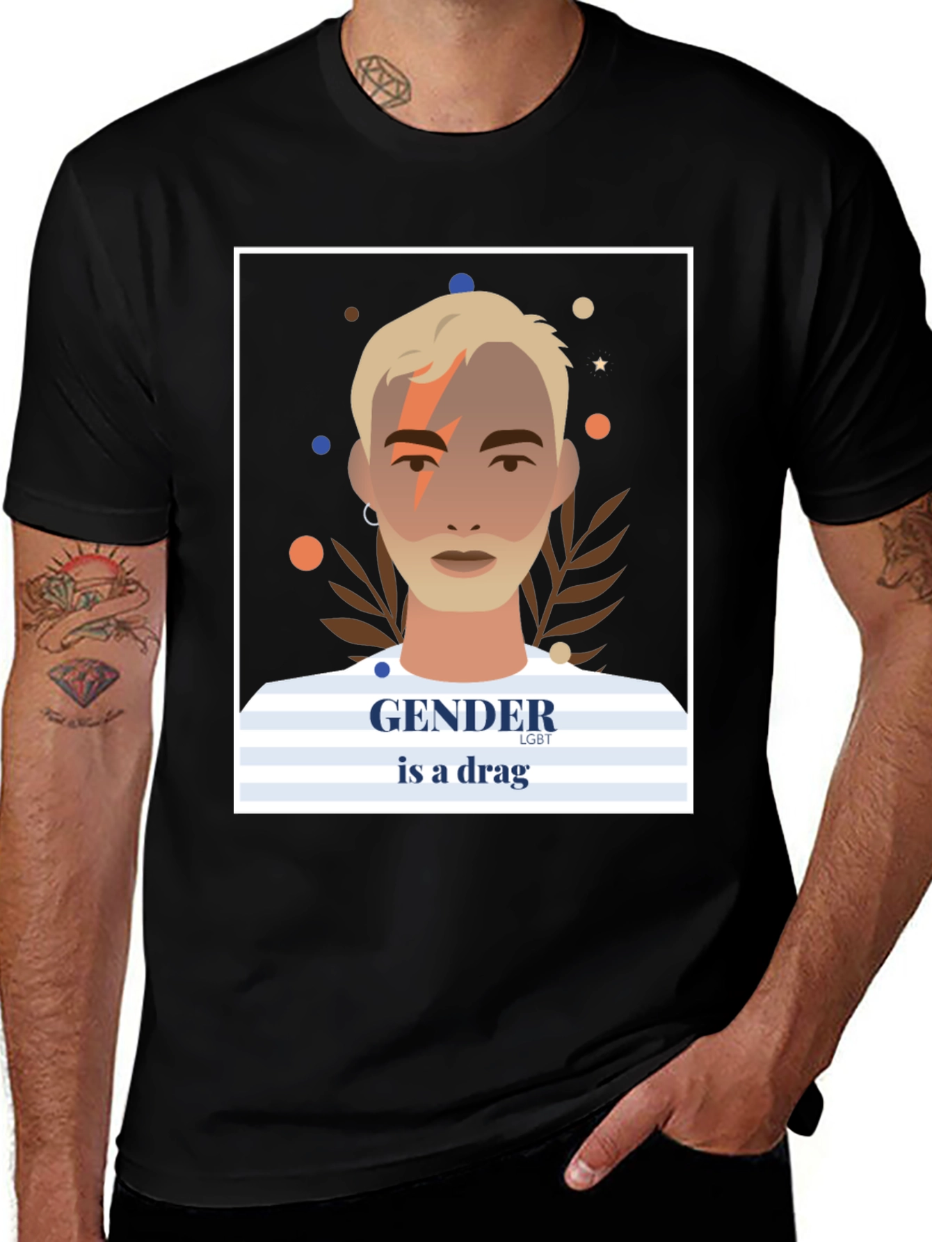 Gender Is A Drag Graphic Tee
