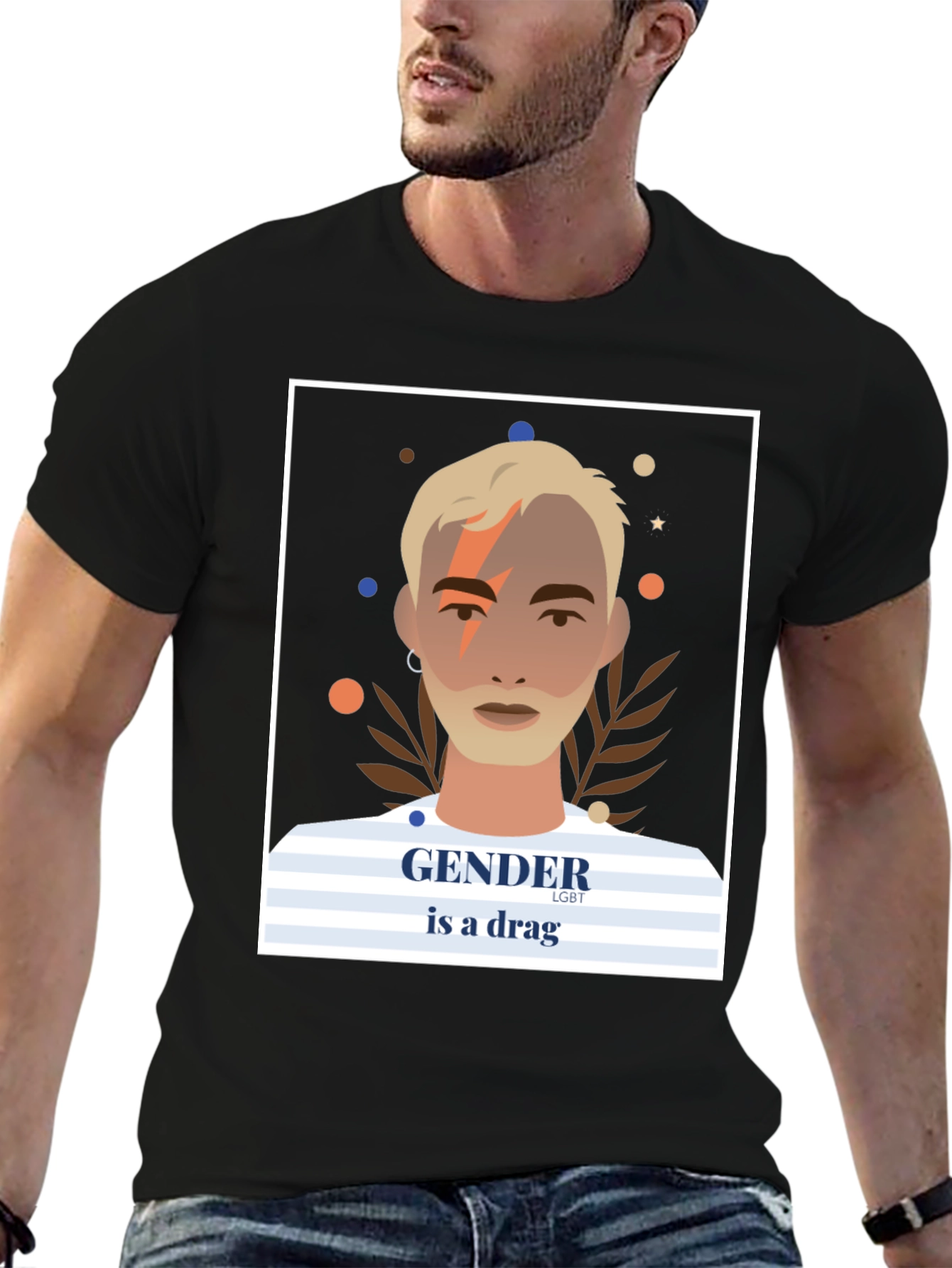 Gender Is A Drag Graphic Tee