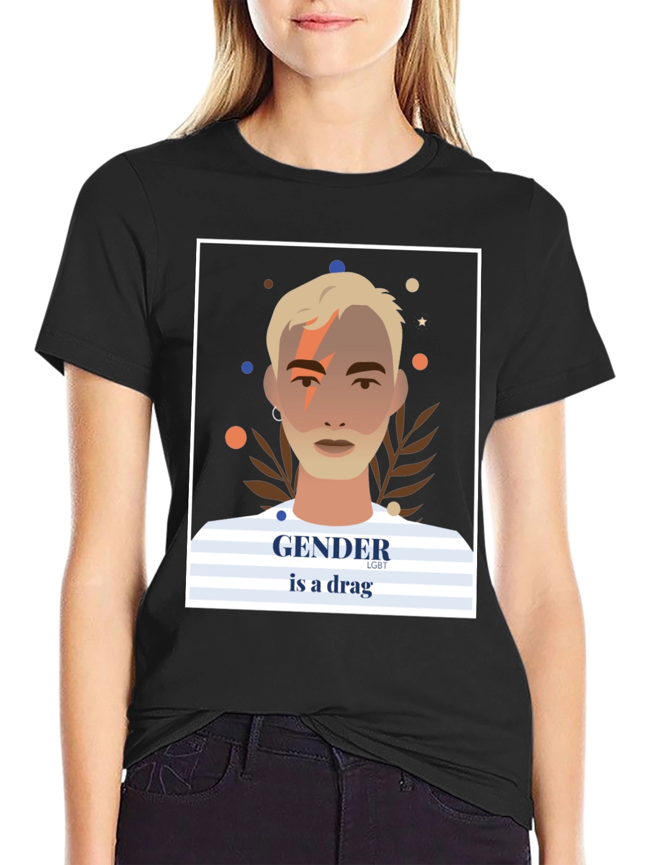 Gender Is A Drag Graphic Tee