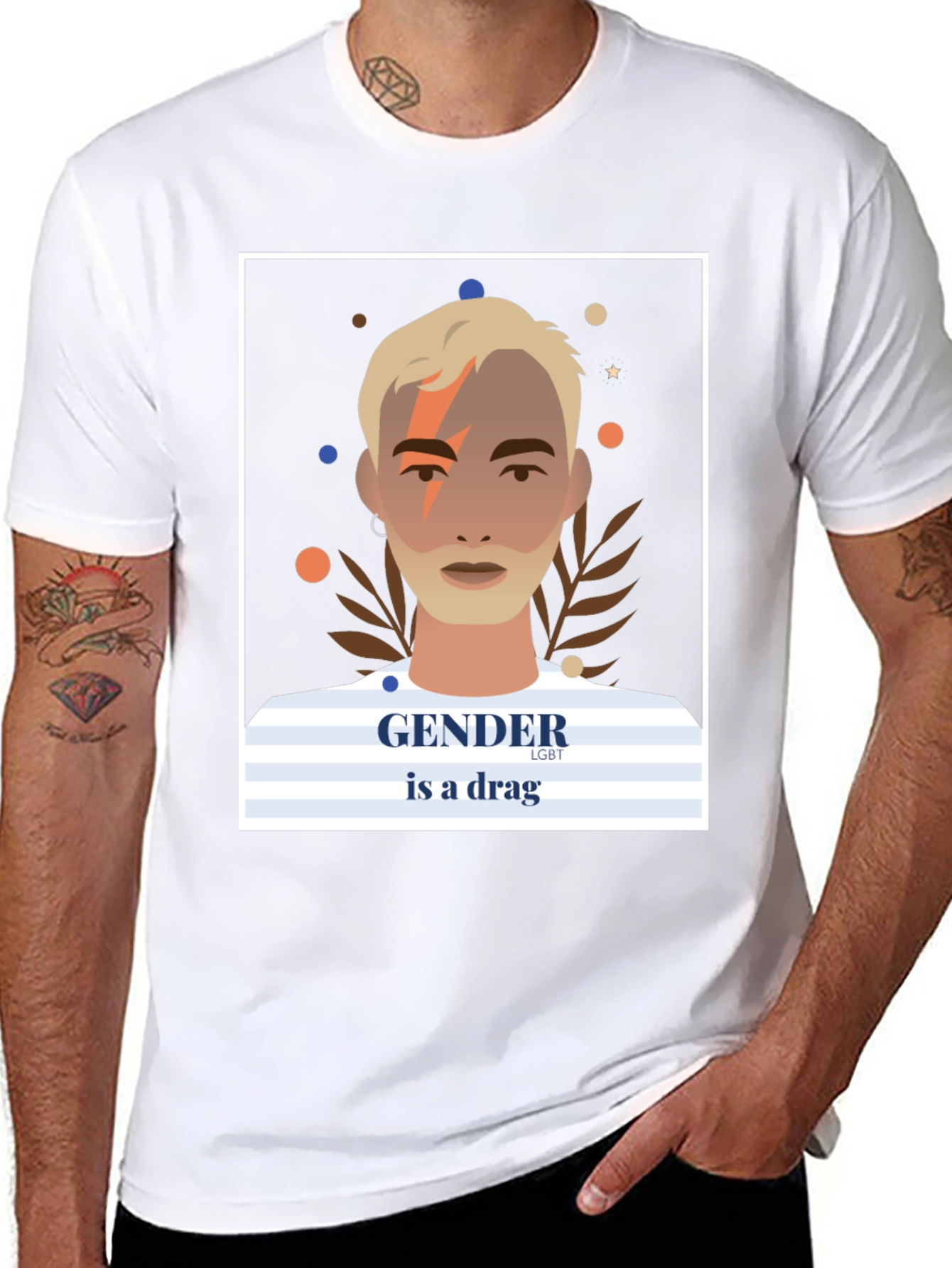 Gender Is A Drag Graphic Tee