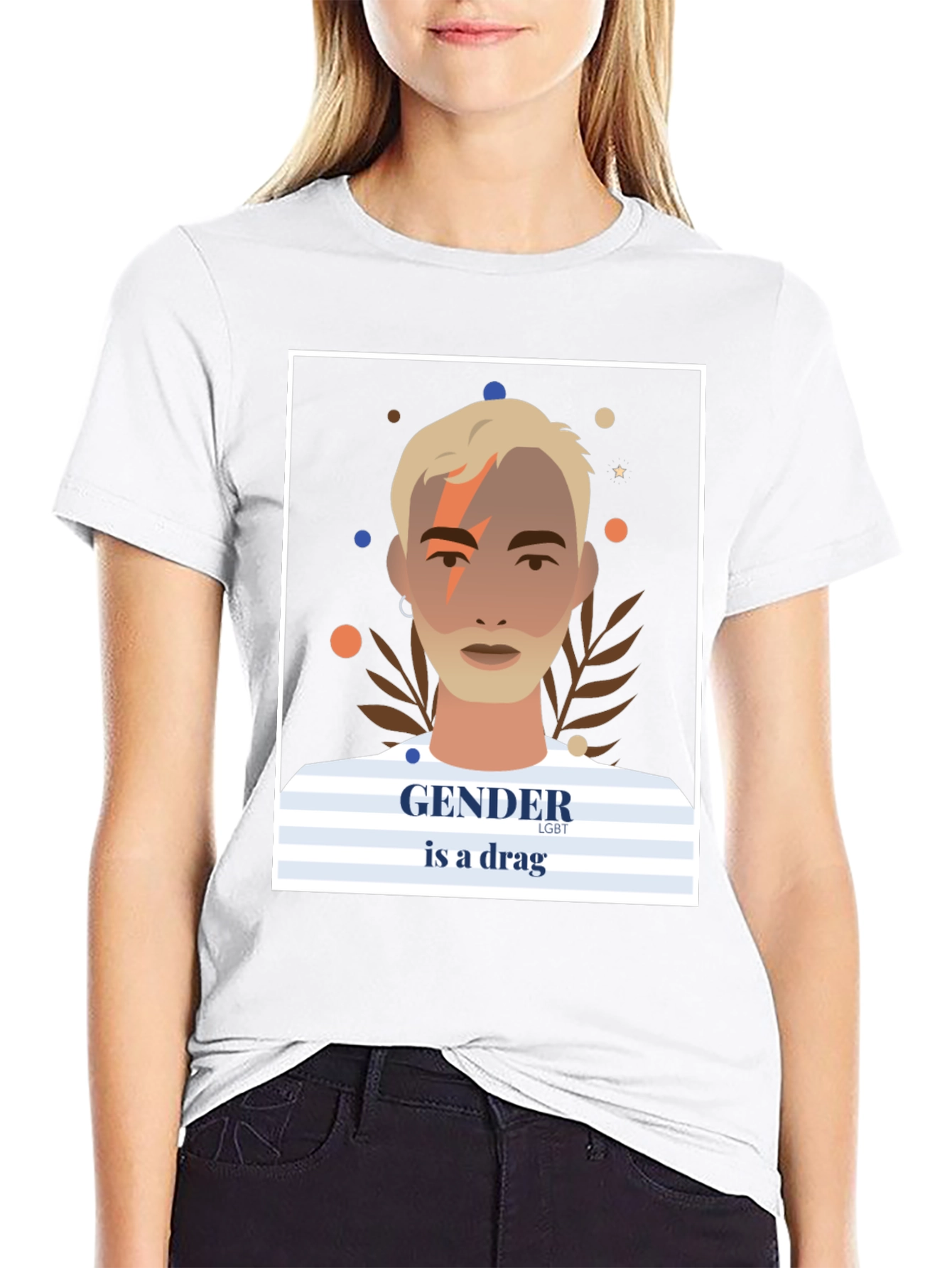 Gender Is A Drag Graphic Tee