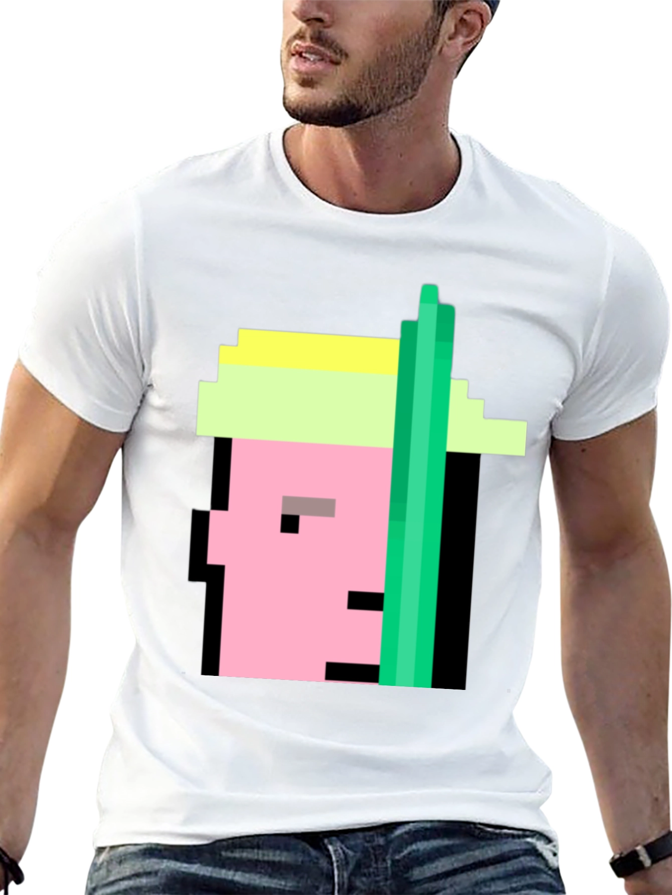 Pixel Art Graphic T-Shirt - Cool Retro Design
