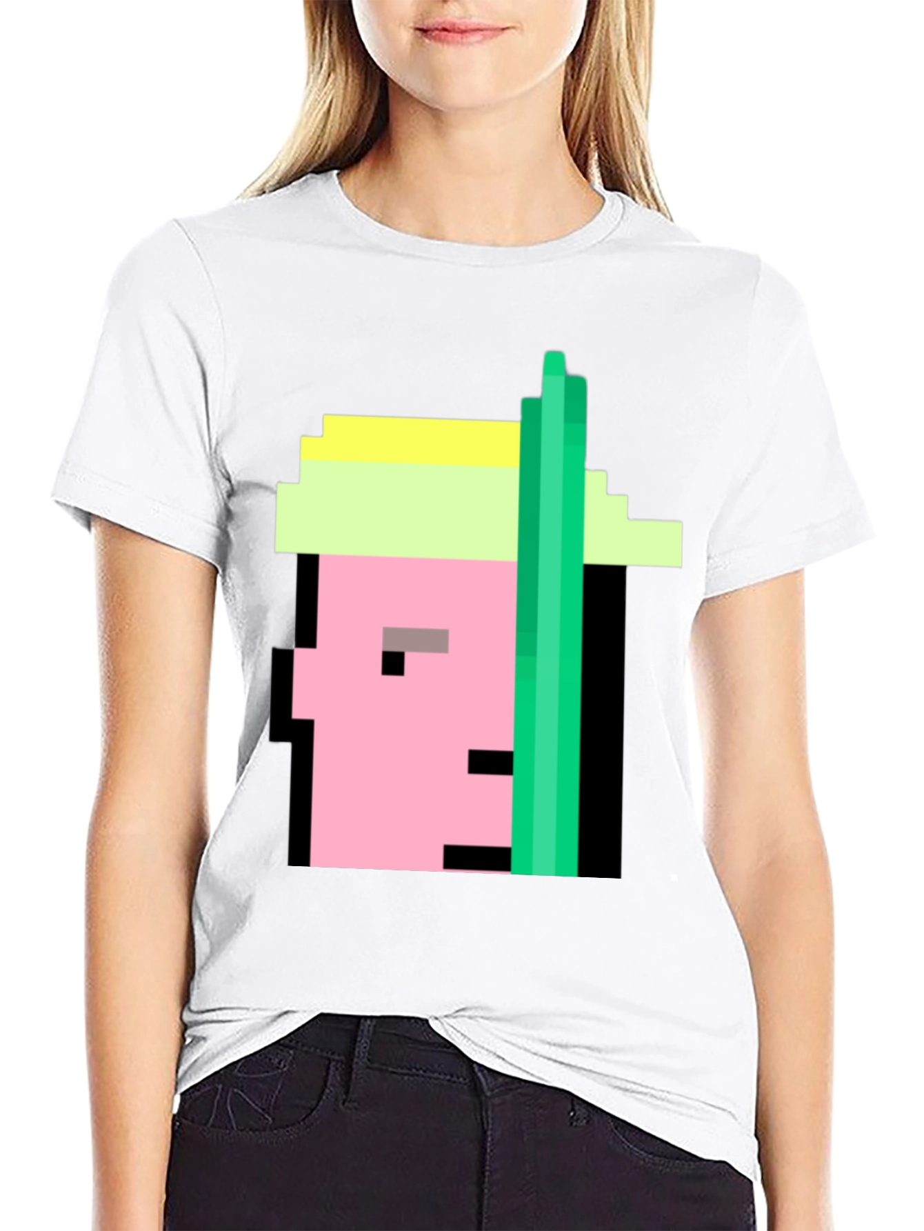 Pixel Art Graphic T-Shirt - Cool Retro Design