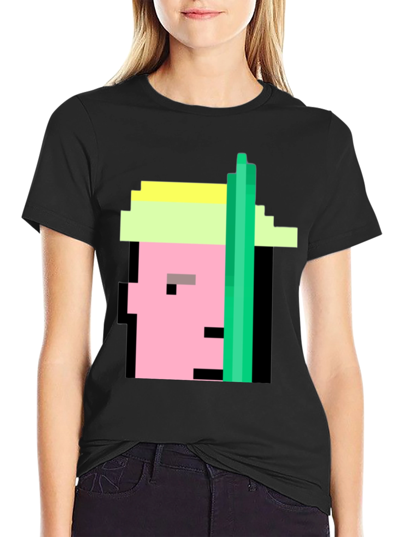 Pixel Art Graphic T-Shirt - Cool Retro Design