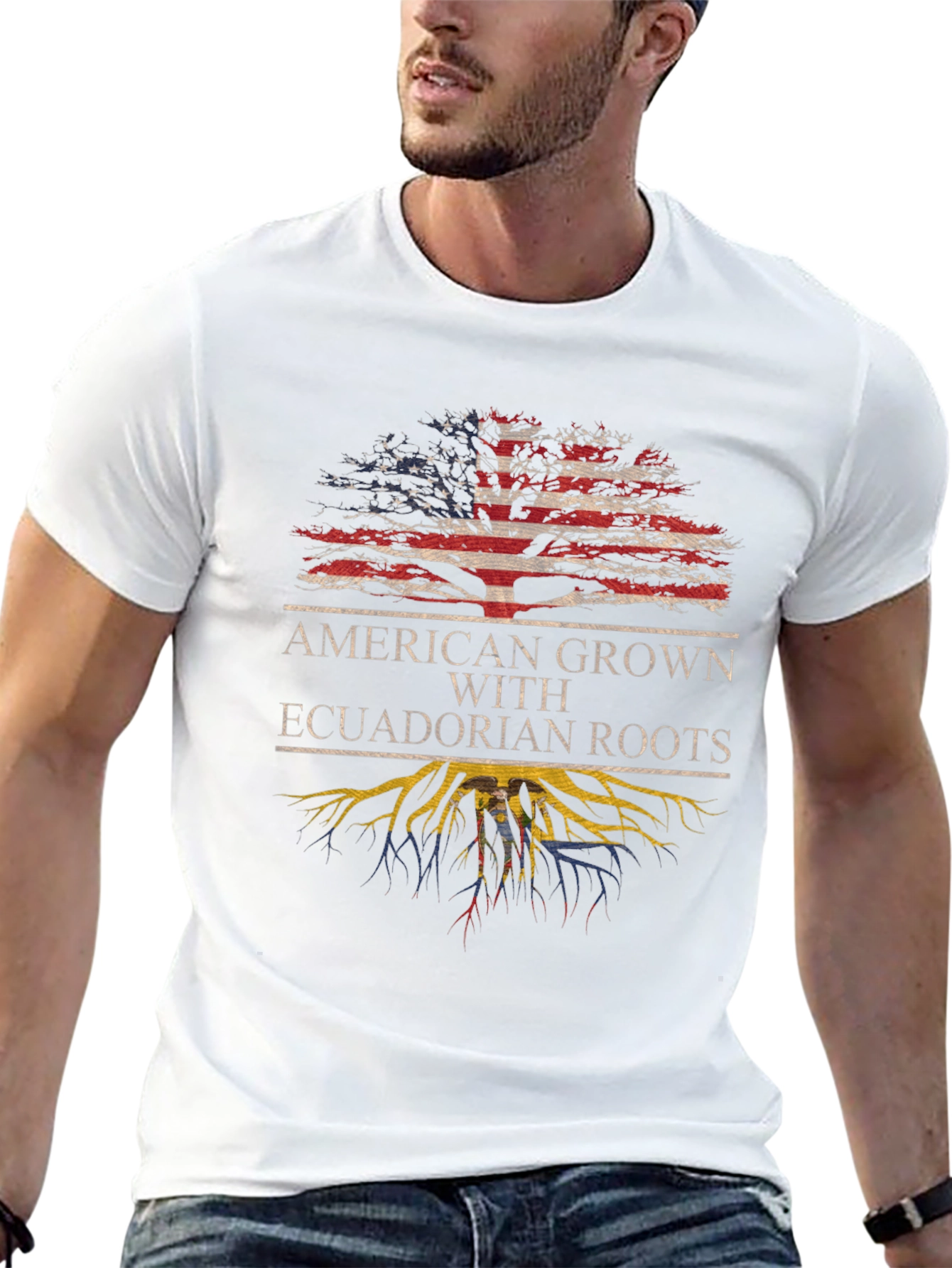 American Grown Ecuadorian Roots T-Shirt