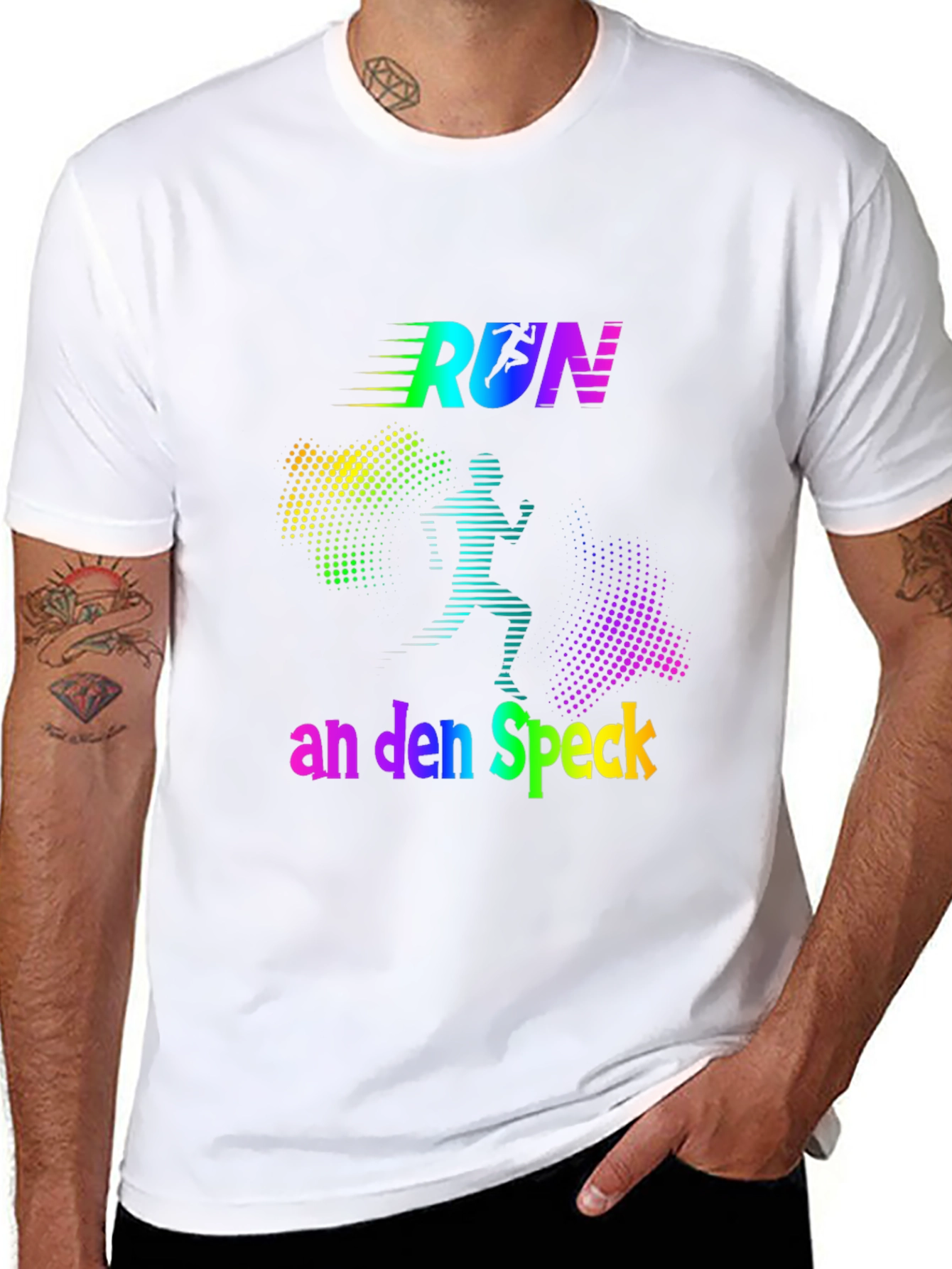 Run an den Speck Graphic T-Shirt
