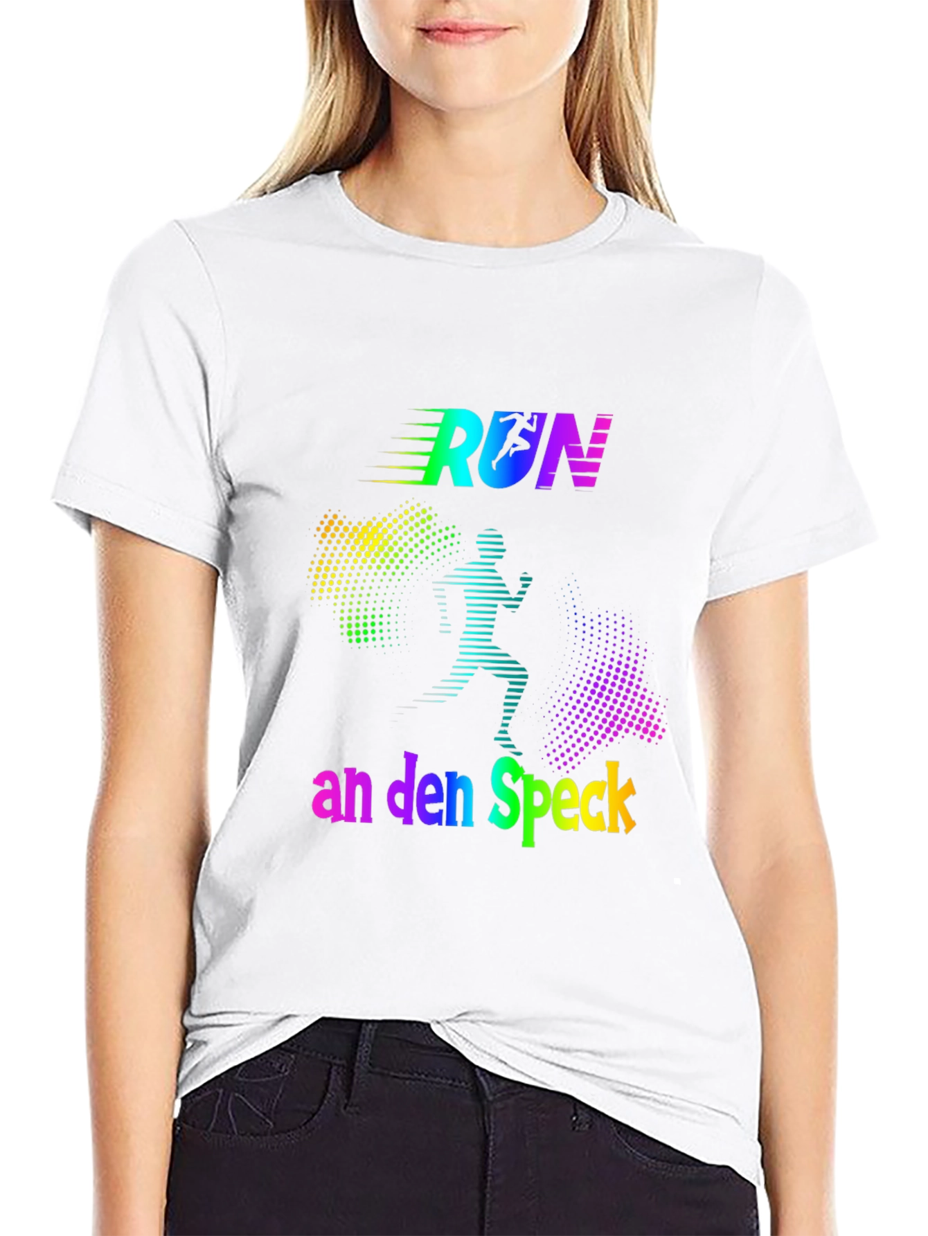 Run an den Speck Graphic T-Shirt