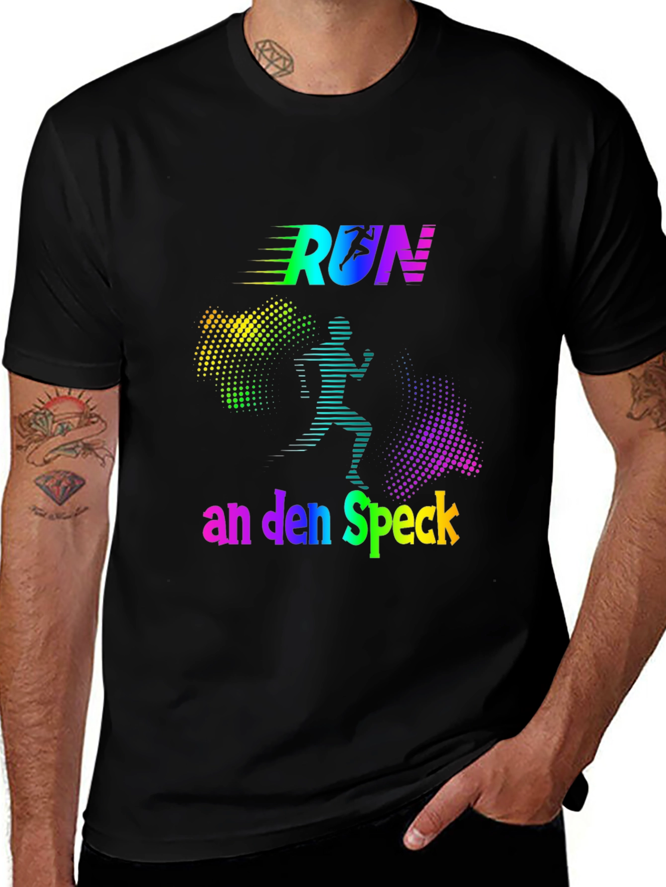 Run an den Speck Graphic T-Shirt