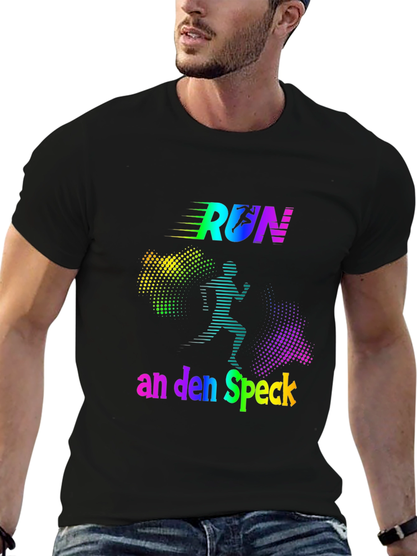 Run an den Speck Graphic T-Shirt