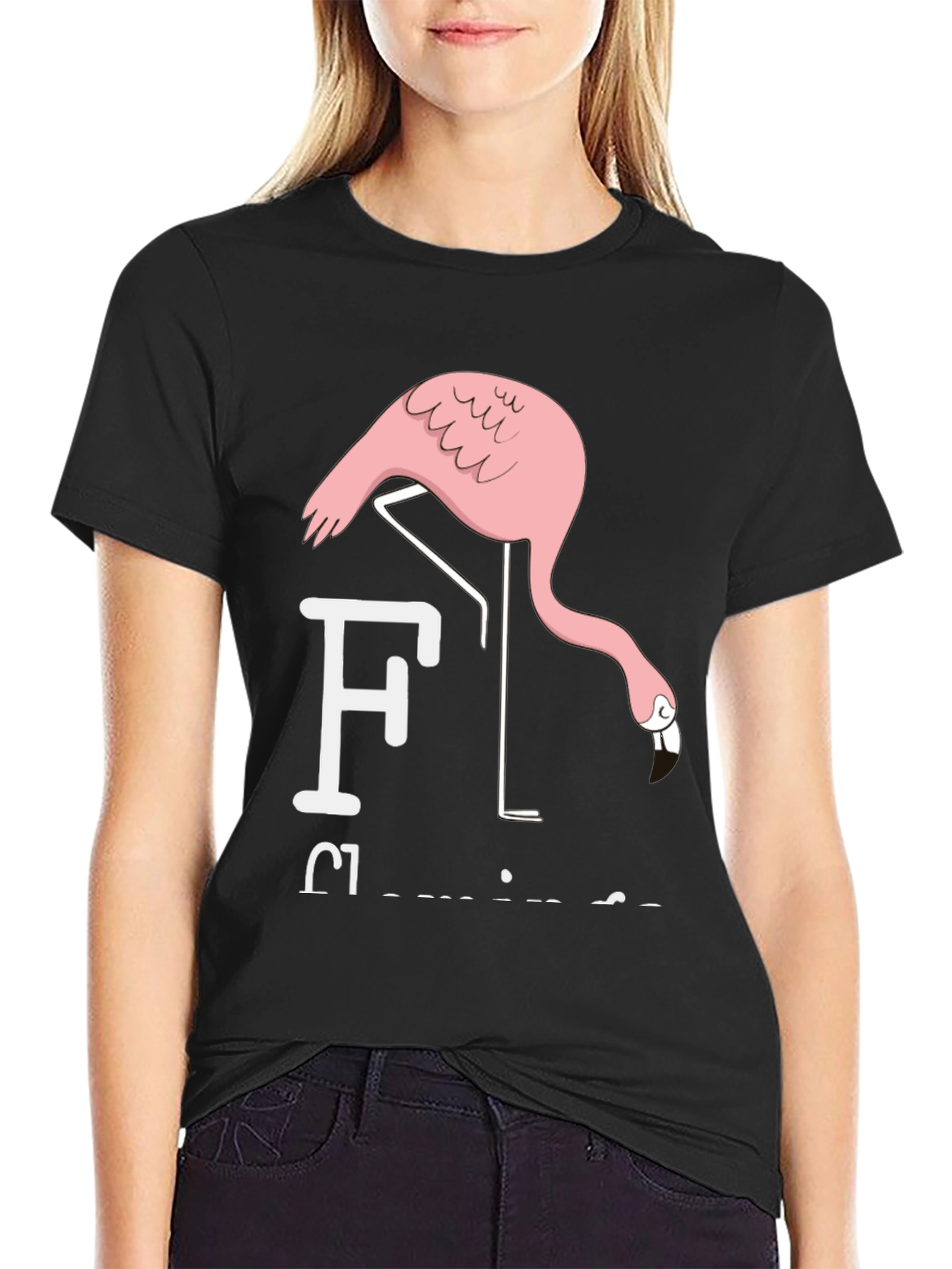 Funny Flamingo T-Shirt - Quirky Graphic Tee