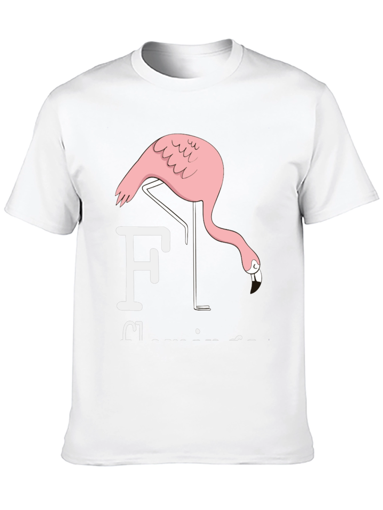 Funny Flamingo T-Shirt - Quirky Graphic Tee